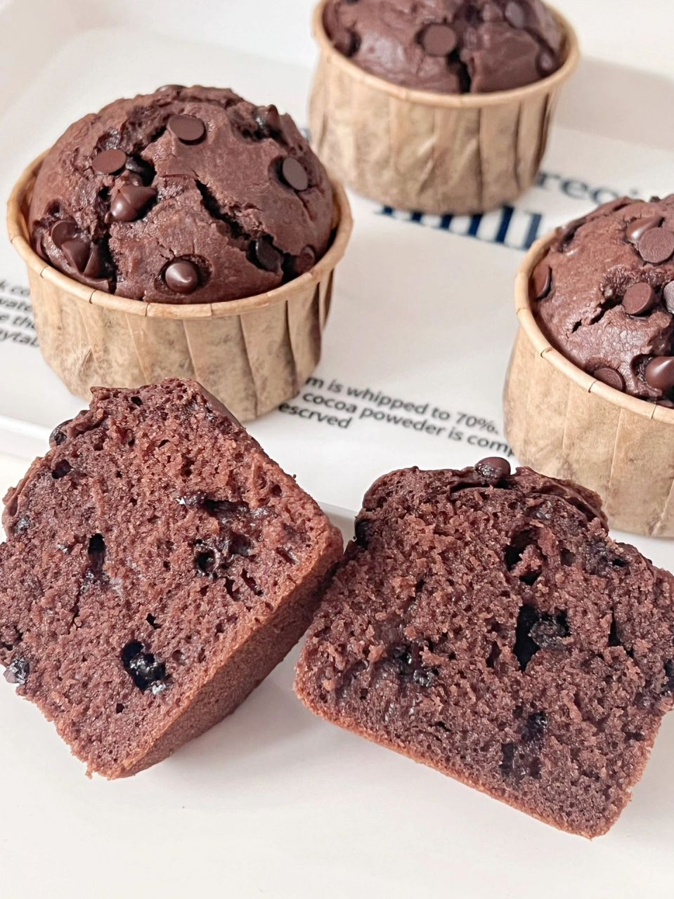 免打发巨简单巨巨巨好吃的巧克力麦芬蛋糕 你知道吗,有时候,最简单的