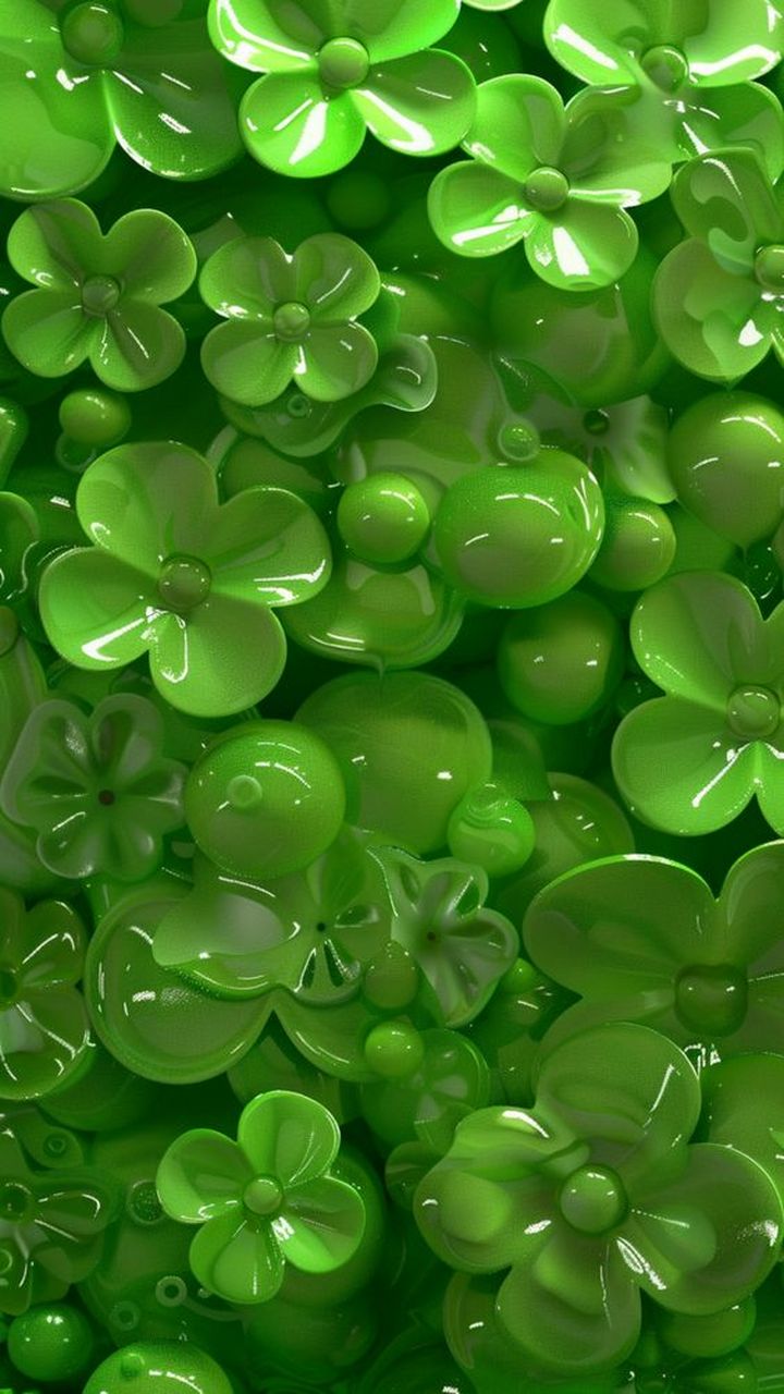 四叶草壁纸,幸运每一天