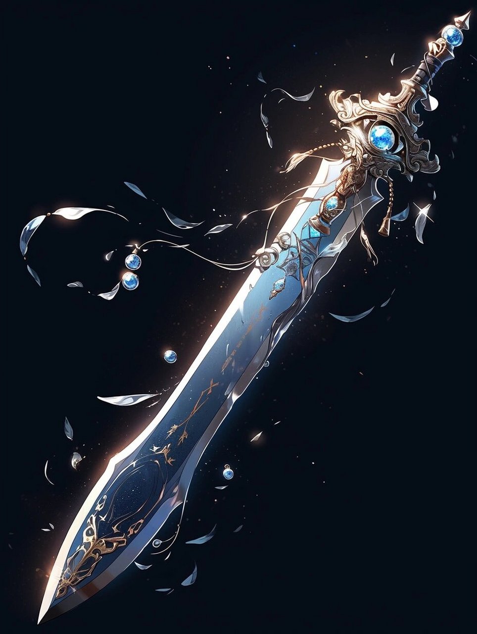 最近我正在构思一部仙侠小说,手里有9把炫酷到飞起的玄幻武器,但是卡