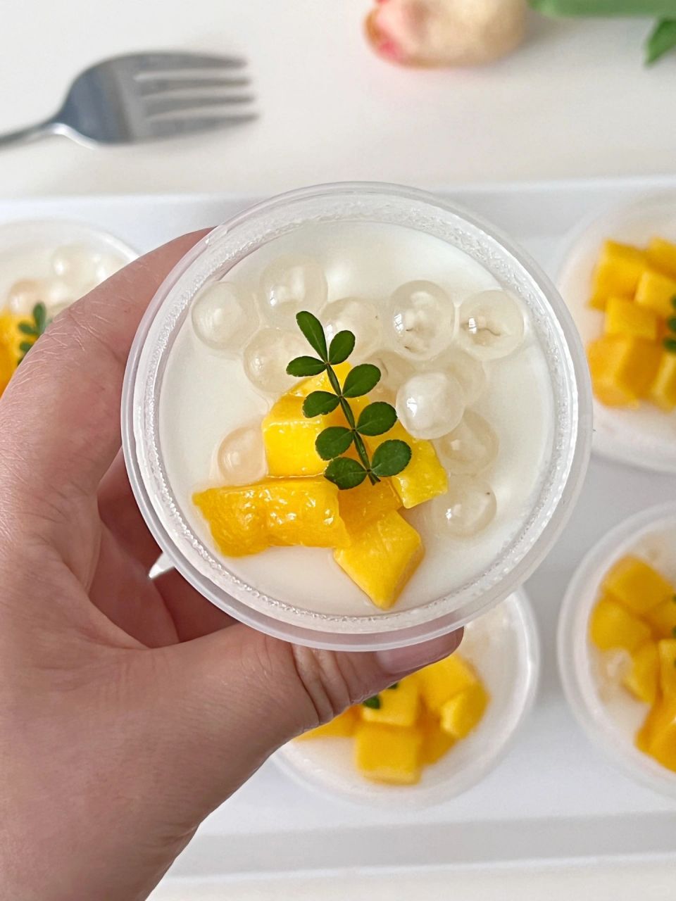 无需烤箱好吃又好看的芒果椰奶冻 来跟大家分享一个超级简单又好吃的