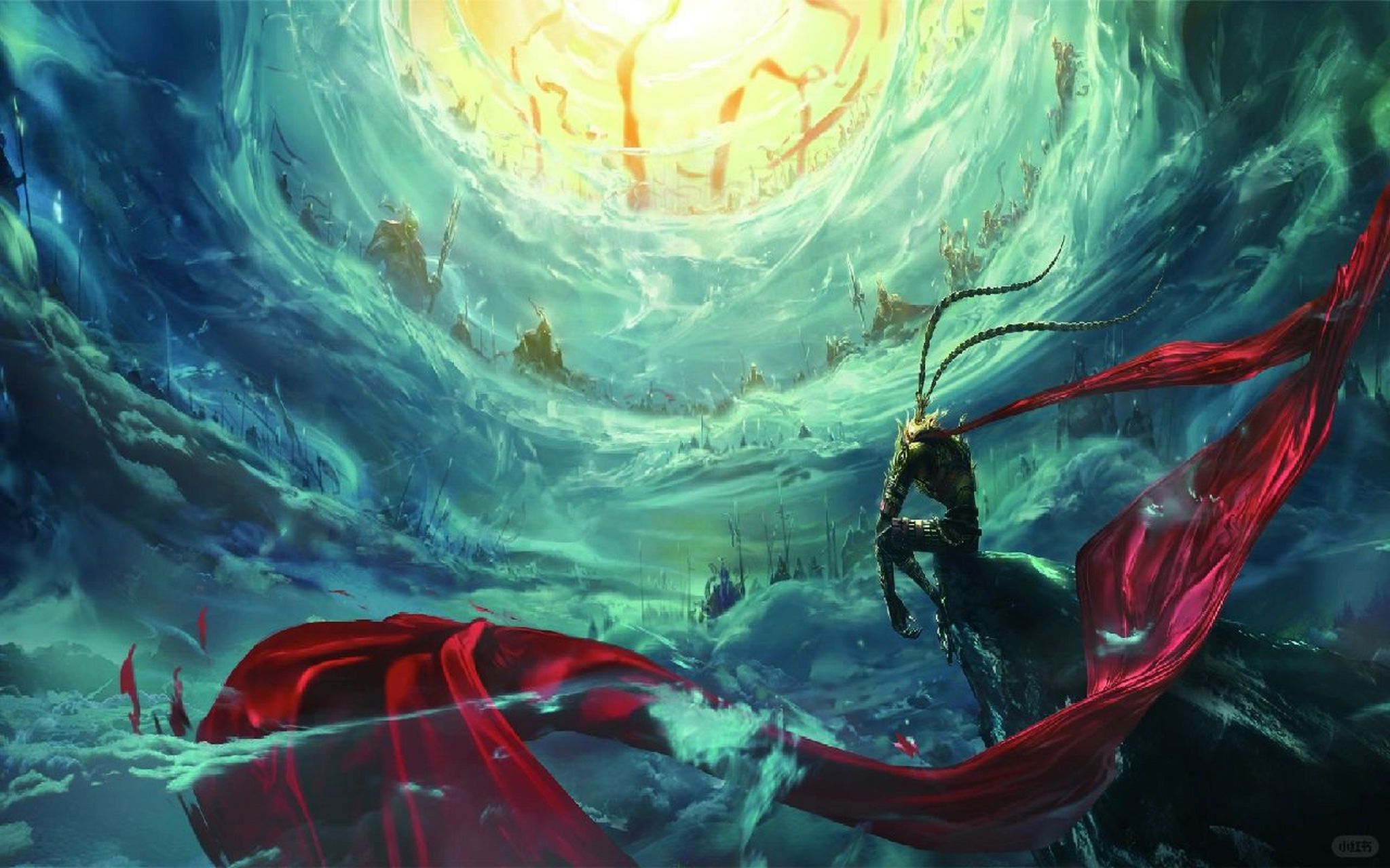 帅到飞起  时隔多年,我再次看到《大圣归来》的壁纸,还是被帅得一脸血