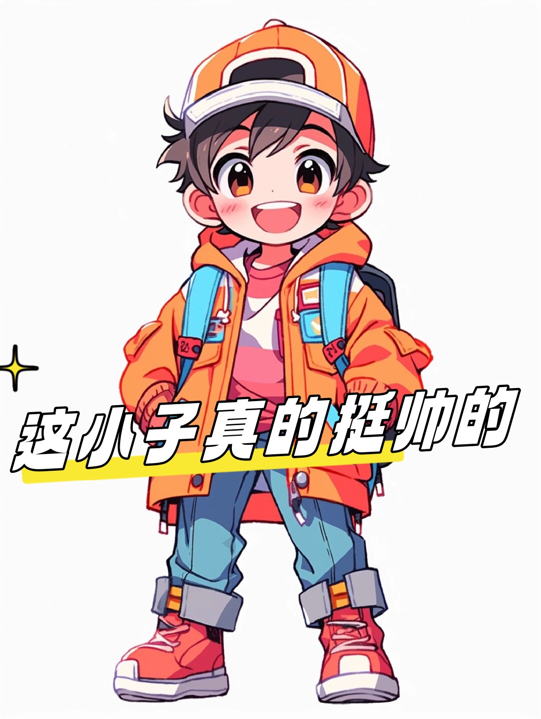 这小子真的挺帅的   炫酷来袭!