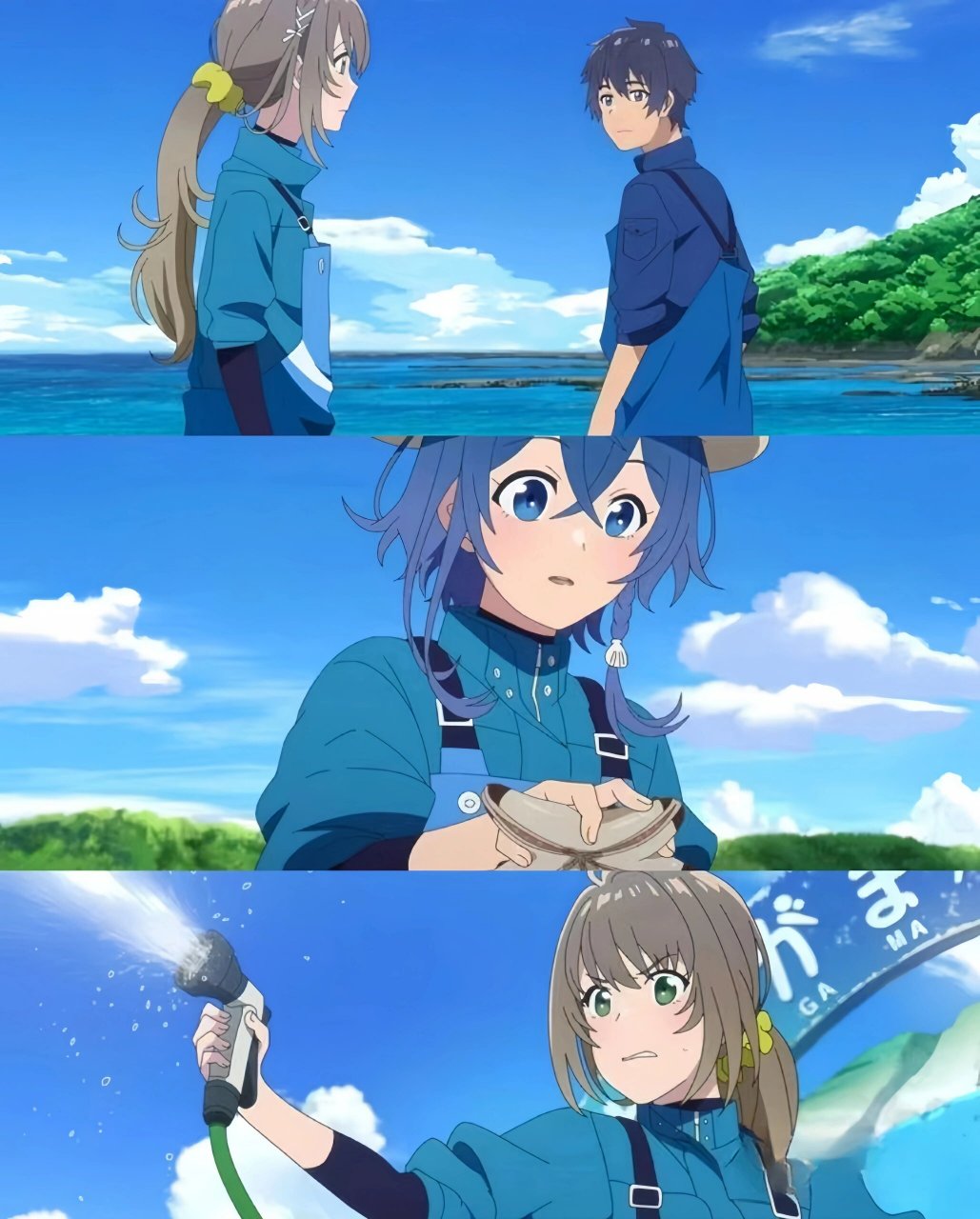 《白砂的水族馆》  这部电影的画面简直太美了,每一帧都可以做壁纸!