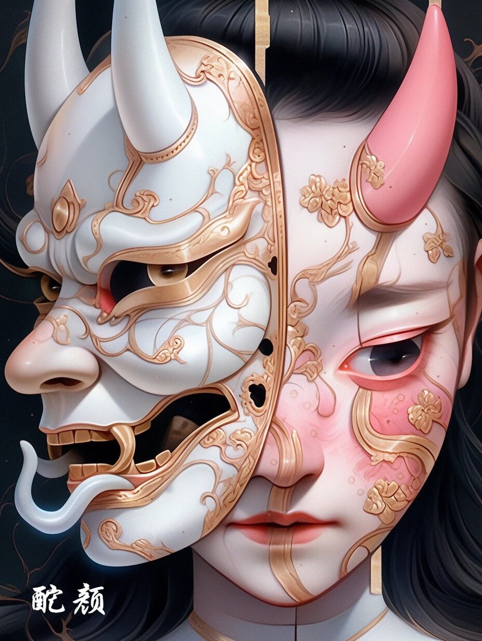 胆小慎入  新出炉的陶面具,你敢尝试吗?胆小者慎点!