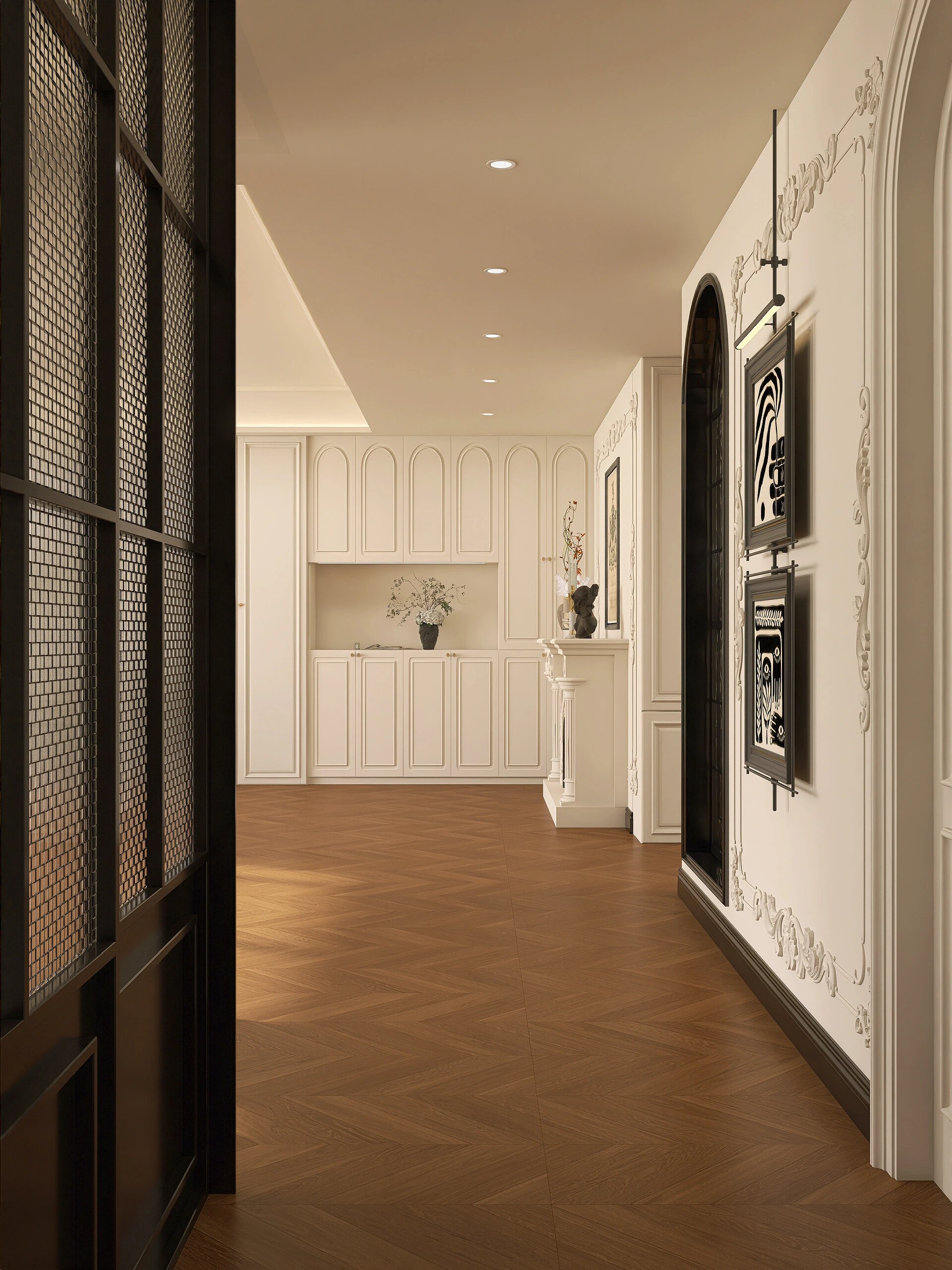 木纹砖轻松拿捏复古风装修,氛围感满