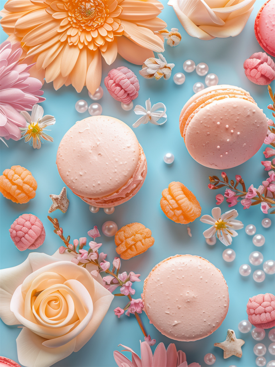 马卡龙特写拍摄  今天我要带你们一起探索马卡龙这个甜蜜陷阱的诱人之