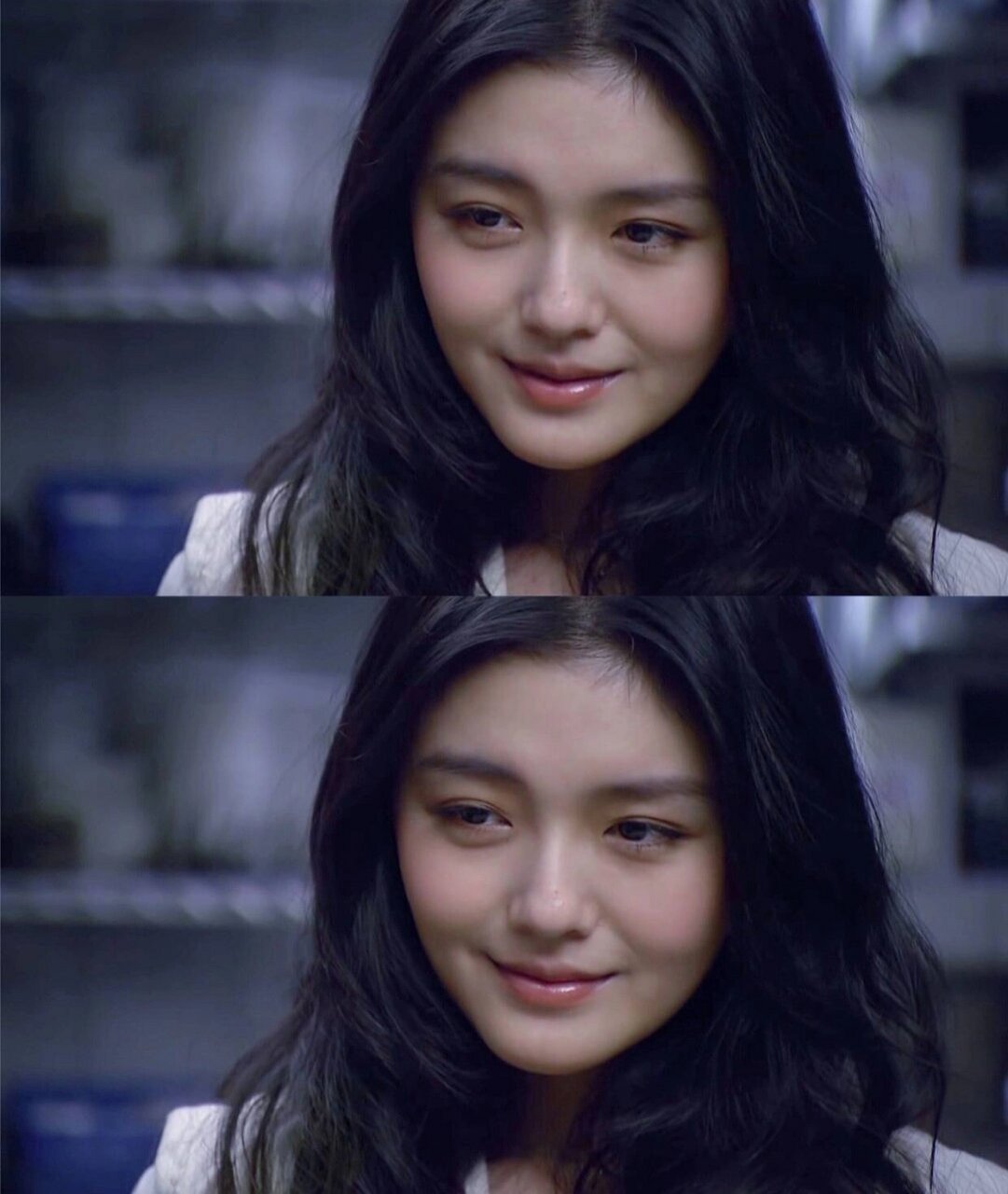 98那位女士,拥有一头宛如海藻般浓密的长发,那微微卷曲的秀发仿佛