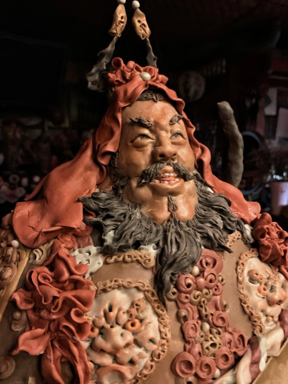 亲手雕个财神,戴敦邦的非遗面塑手办  大家好!