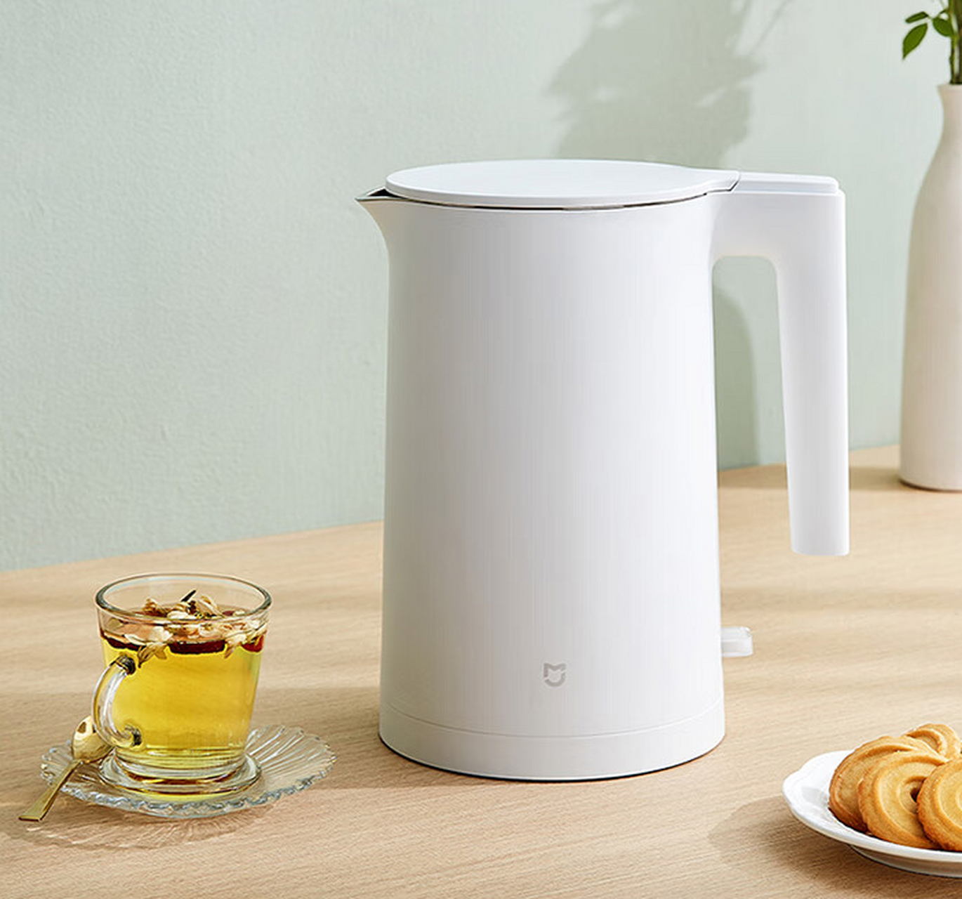 米家小米烧水壶电热水壶煮水壶家用 食品级304不锈钢 1800w快速加热