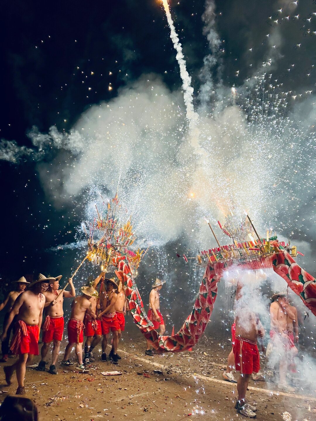 震撼心灵的潮汕烧火龙:现实.@芭瑞老师来分享的动态