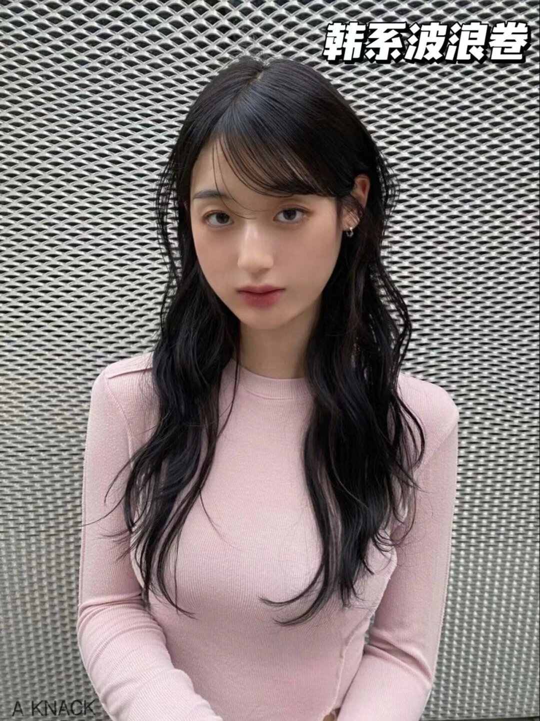2024日韩中长发烫发流行趋势  38女神节即将到来,是不是想要换个发型