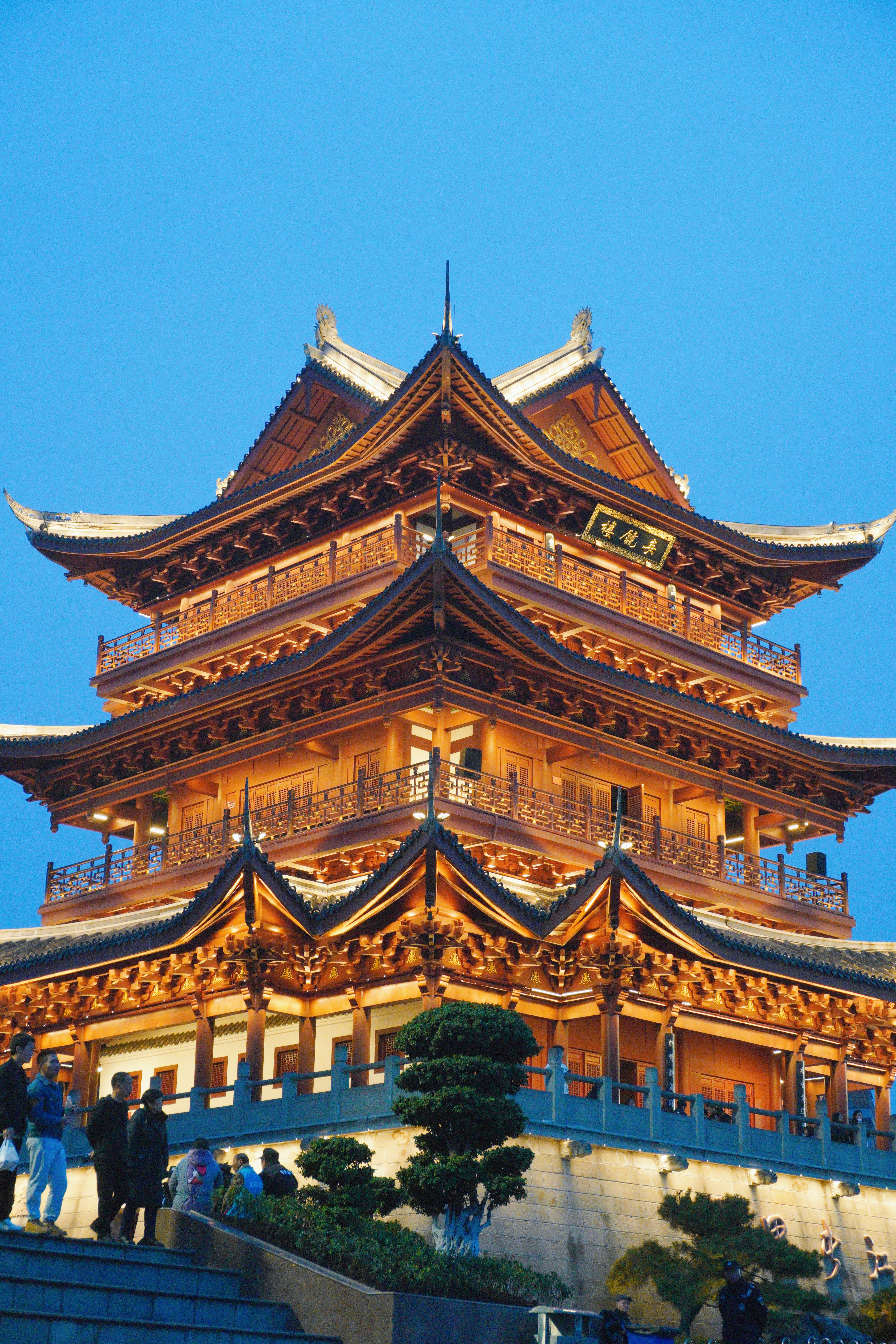 打卡宜宾合江门,夜景随手拍都很美!