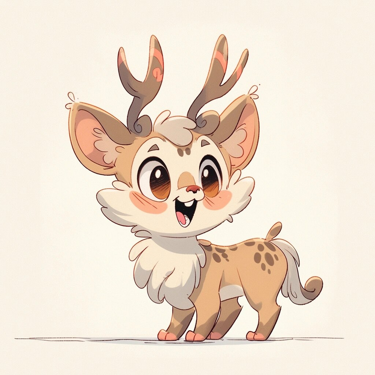 可爱小鹿头像04