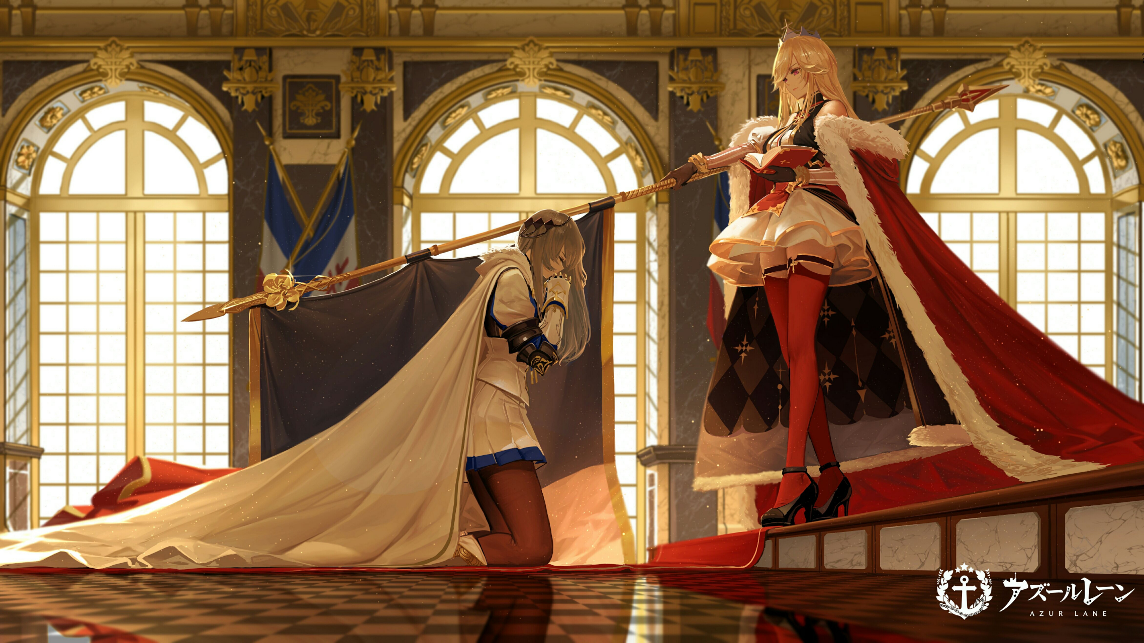 路易九世,黎塞留[打call][打call][打call] 画师:dishwasher1910#碧蓝