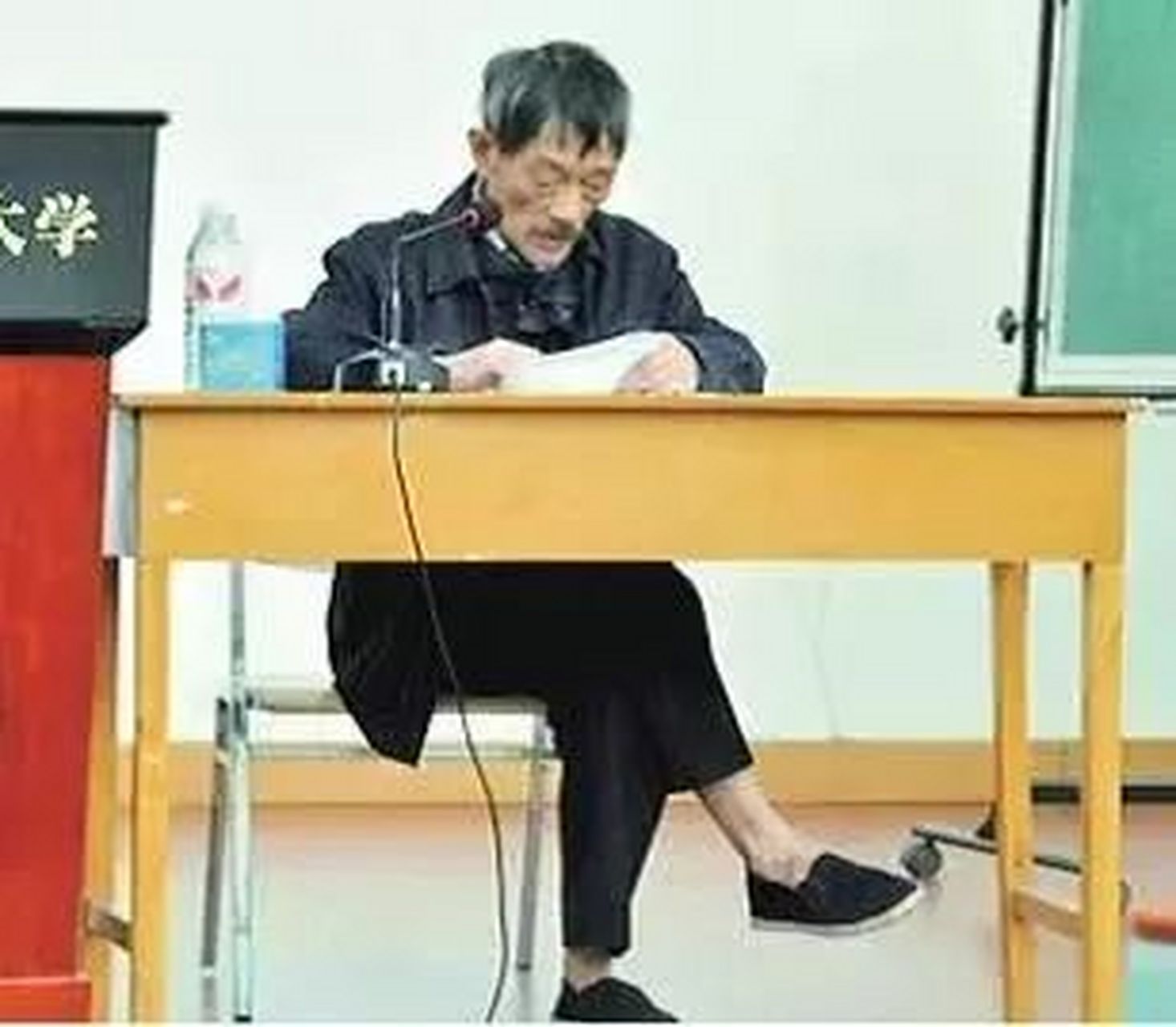 布鞋院士李小文,中国遥感界的领头人.