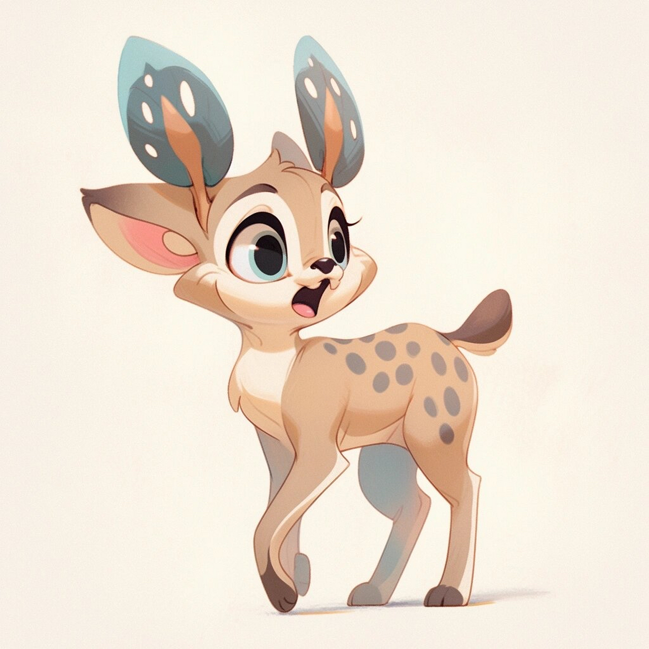 可爱小鹿头像04