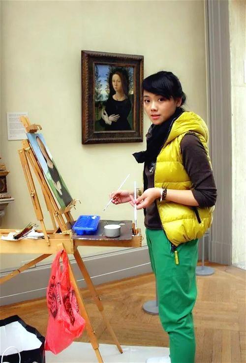 回顾女模特忍受不了他,画到一半偷偷跑掉,后来这幅画卖了7015万