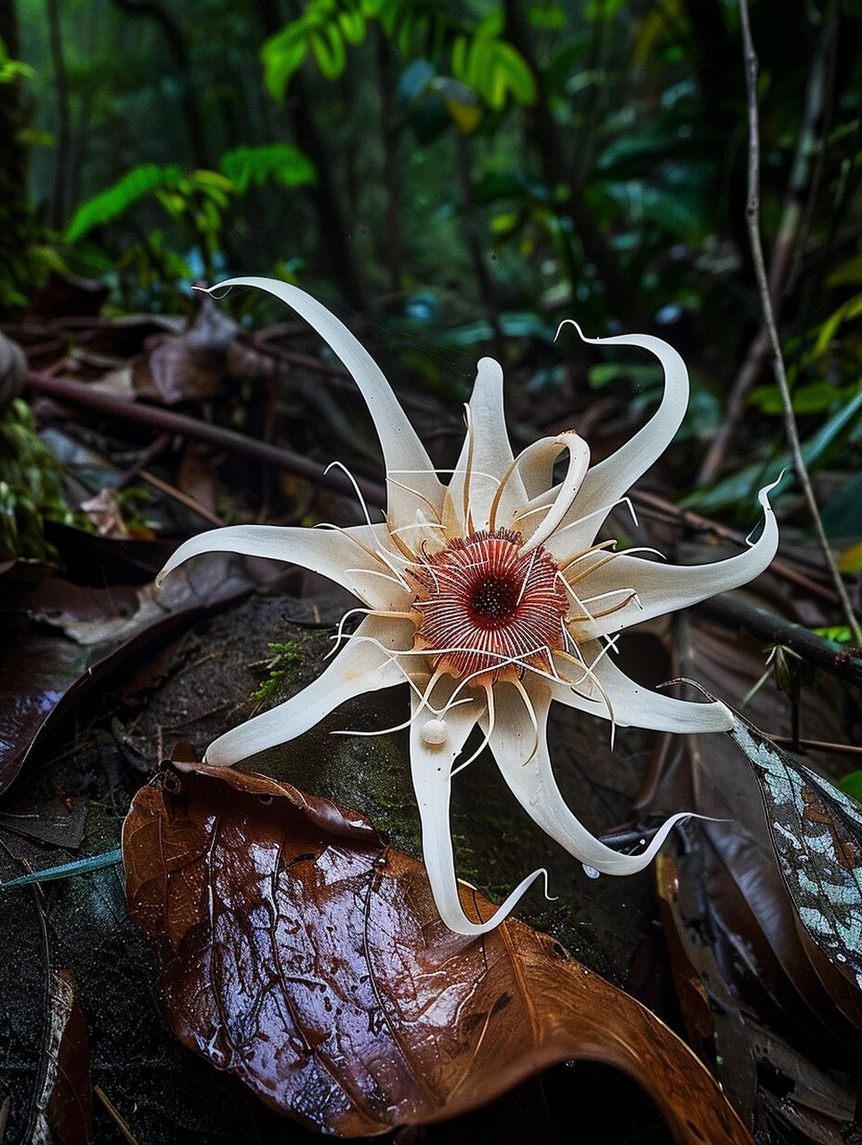 热带雨林中的奇异植物 🌈 热带雨林,一个神秘而又充满生机的世界.