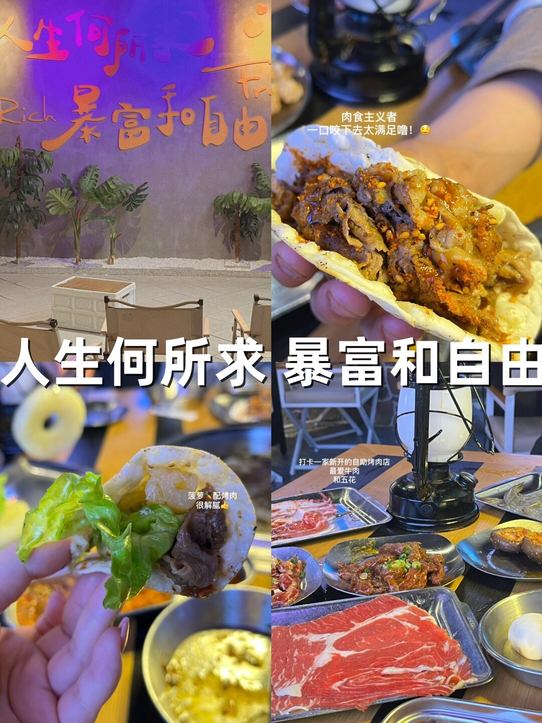 在我看来暴富与自由便是最大的梦想啦
