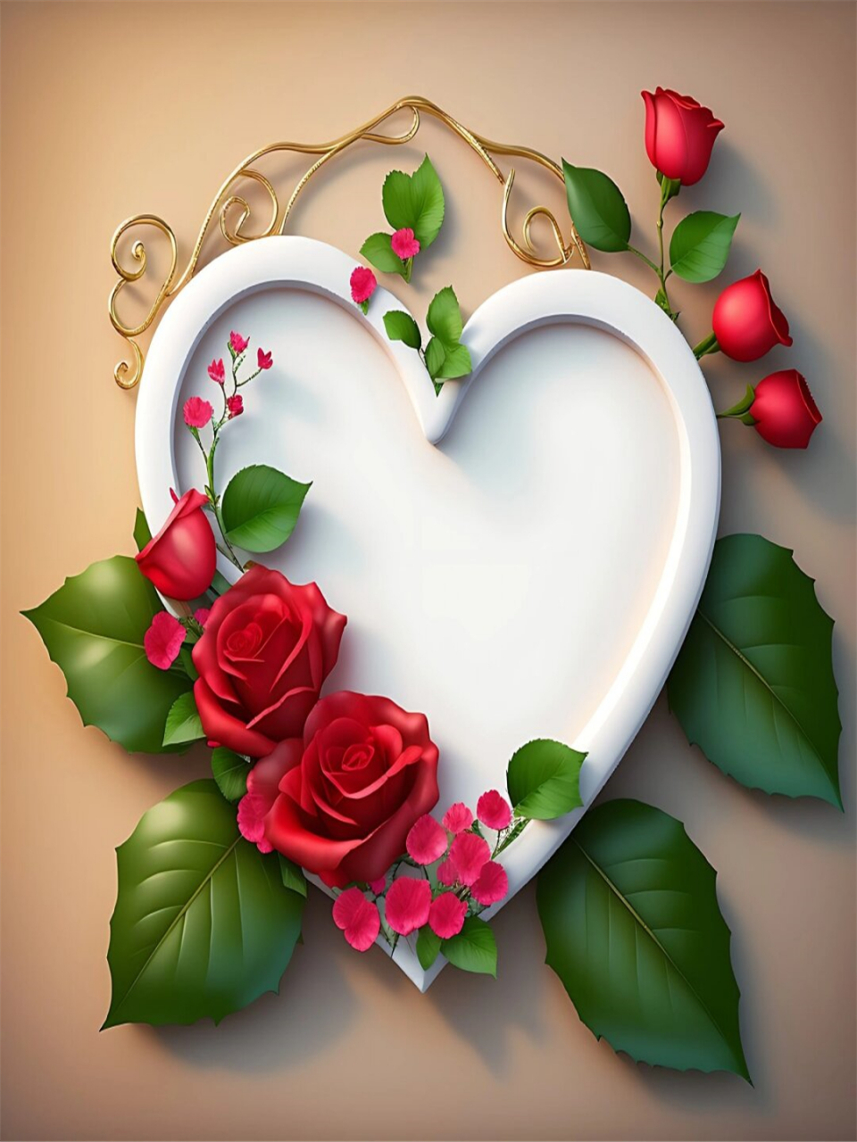 今日壁纸分享来啦,全是最好看的爱心图形哦!