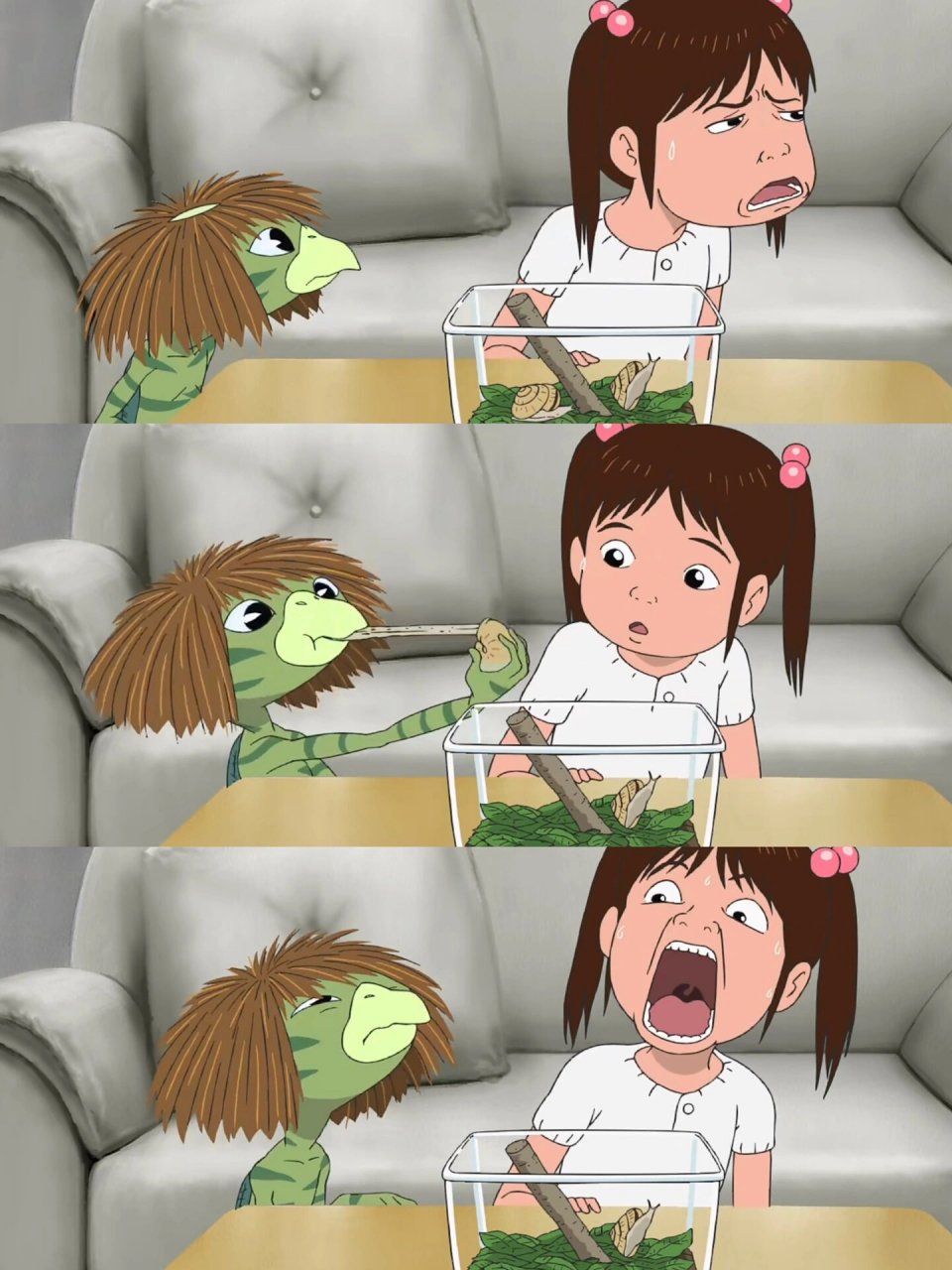 影片名字叫《河童之夏》,是一部超赞的喜剧,动画和奇幻片!