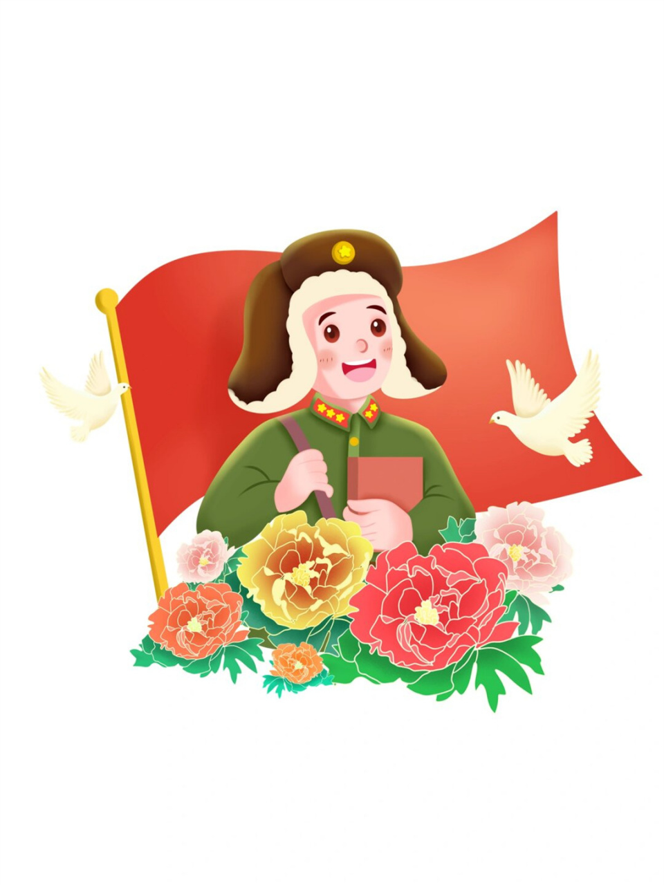 💚有卡通手绘的