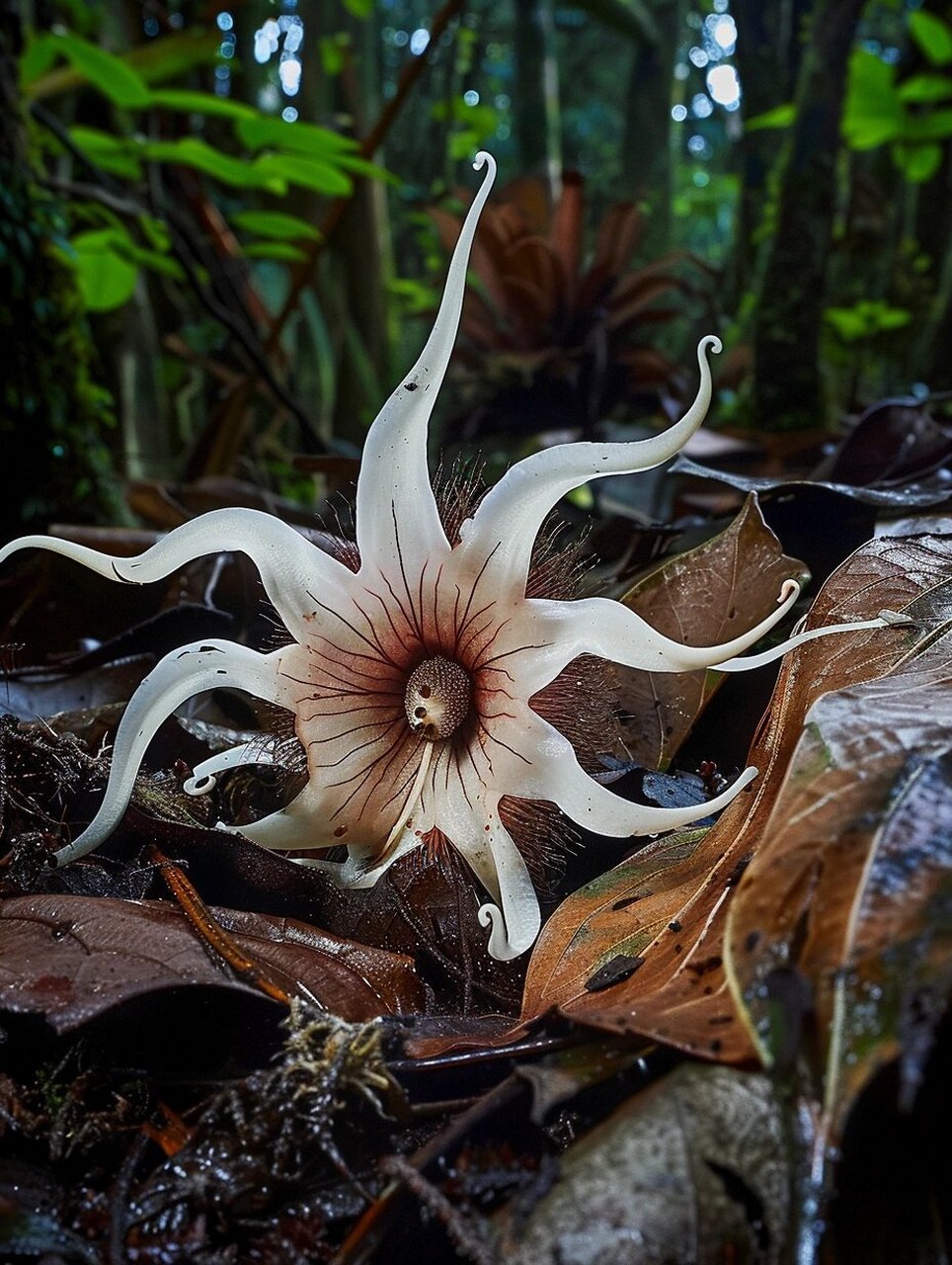 热带雨林中的奇异植物 96 热带雨林,一个神秘而又充满生机的世界.