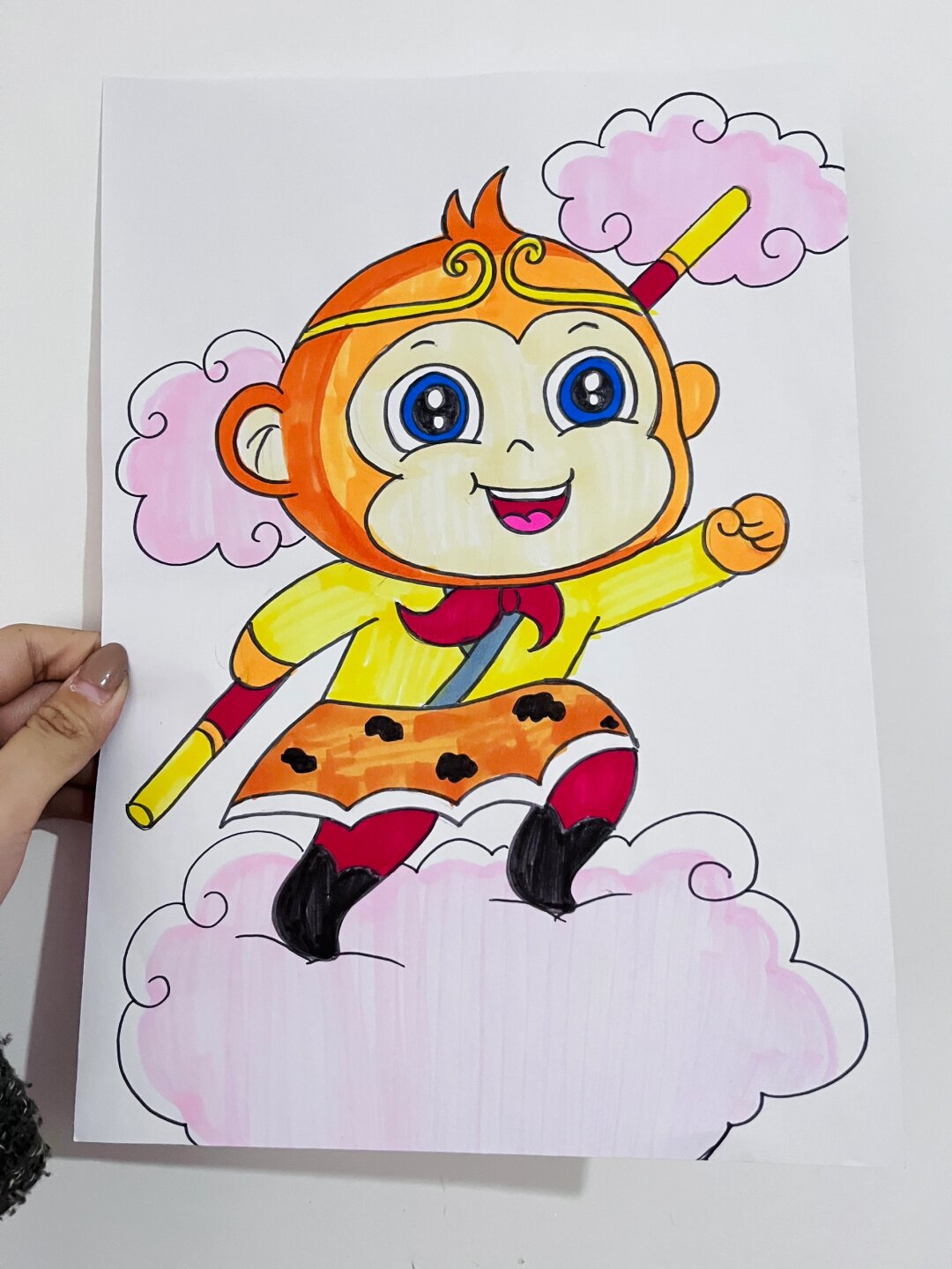 儿童画|q版动漫|孙悟空