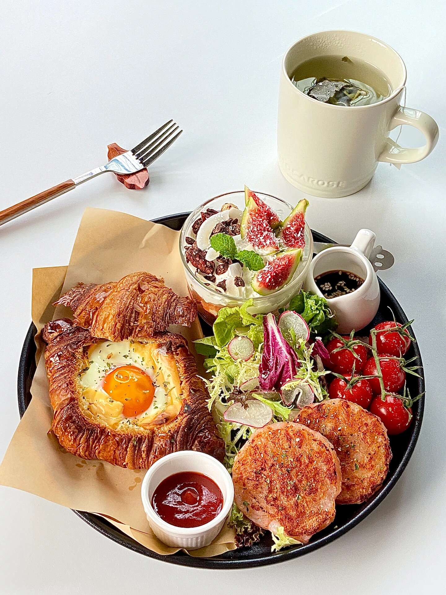 阳光早餐蓝玫瑰图片大全阳光早餐图片早餐美食真实图片brunch早餐图片