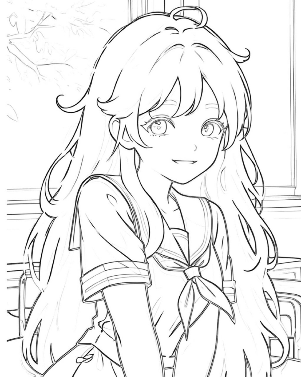 那飘逸的长发,清澈的眼神,还有那一身青春活力的