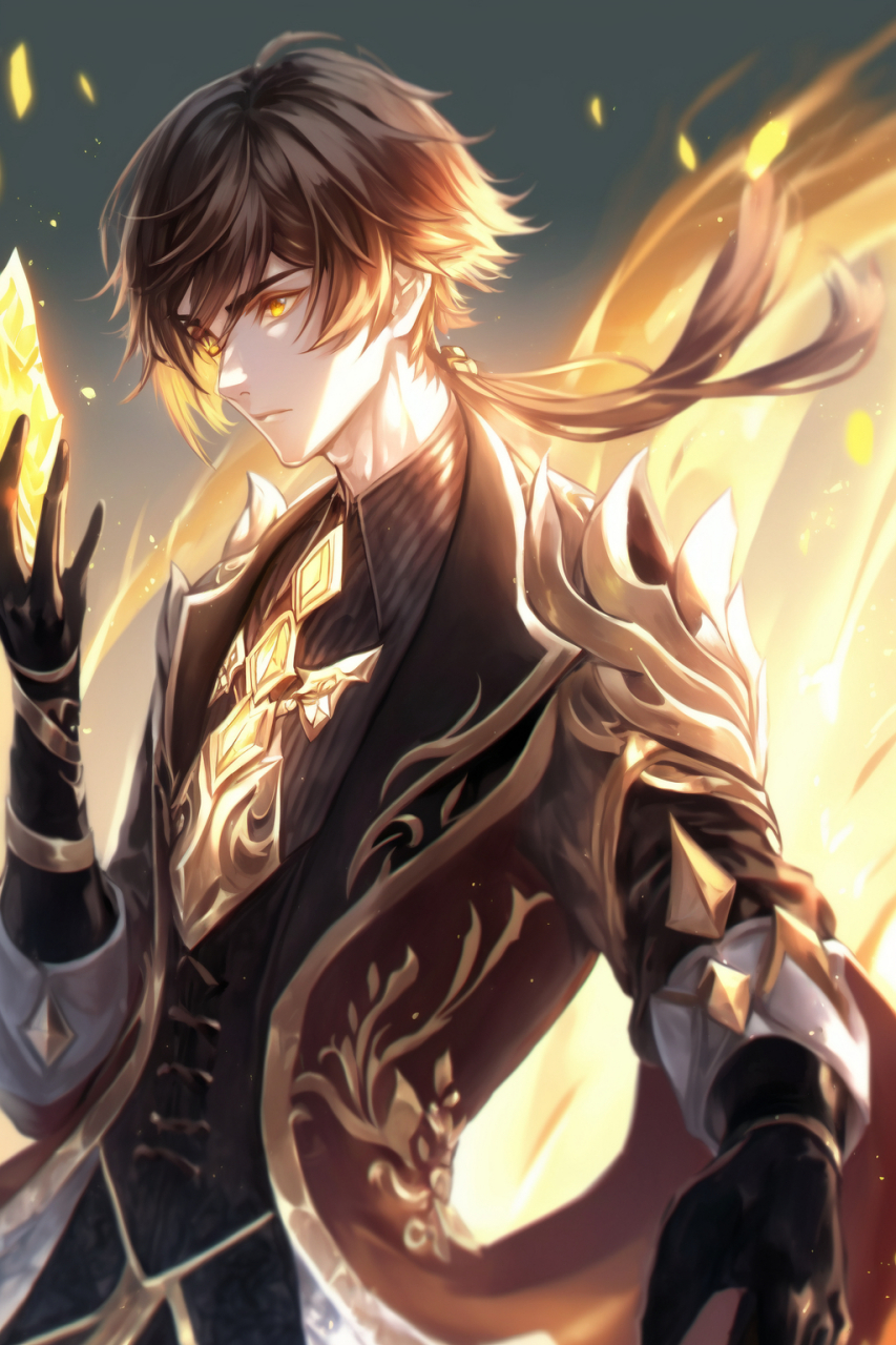 原神钟离高清超帅壁纸4k#钟离# #原神钟离# #原神创作者激励计划