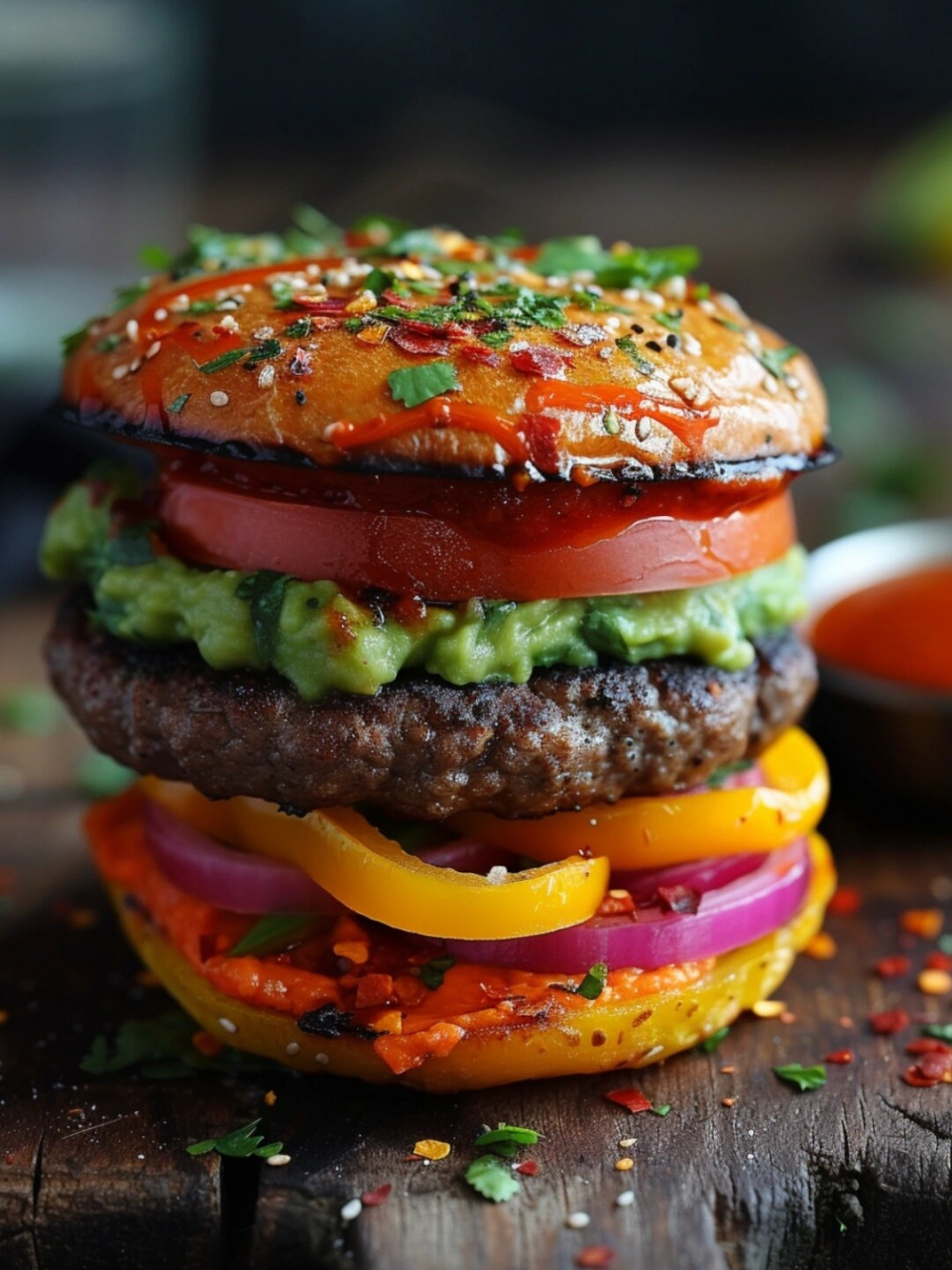 今天,我们要一起探索墨西哥风情汉堡的拍摄魅力!