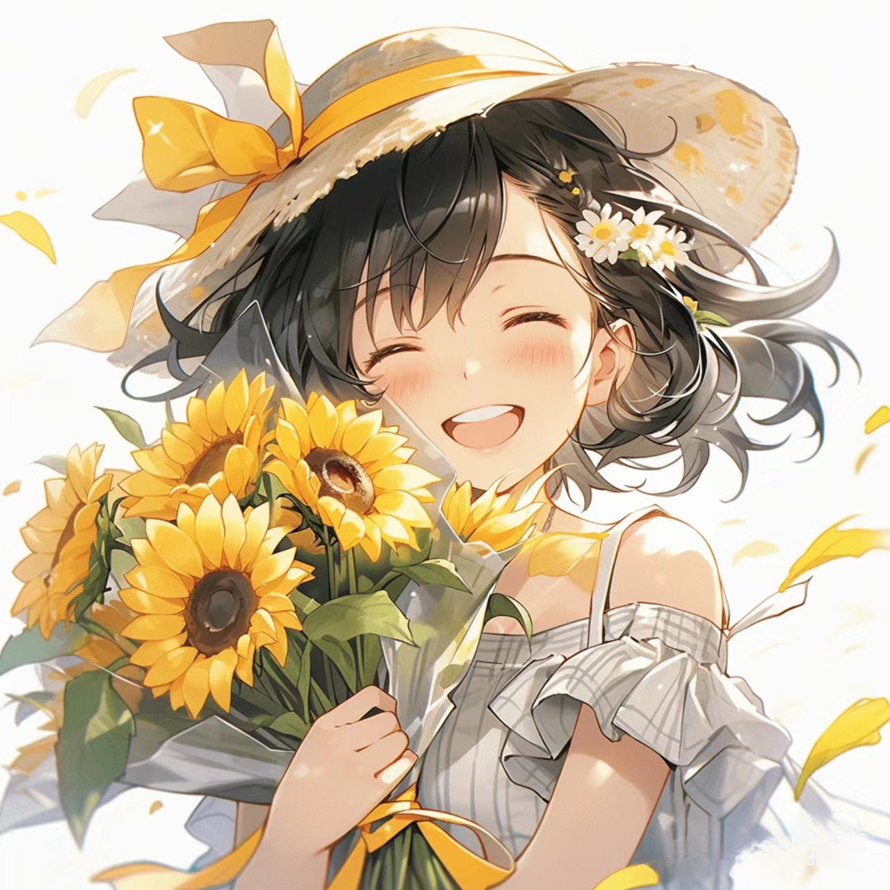 暖心向阳的头像图片女