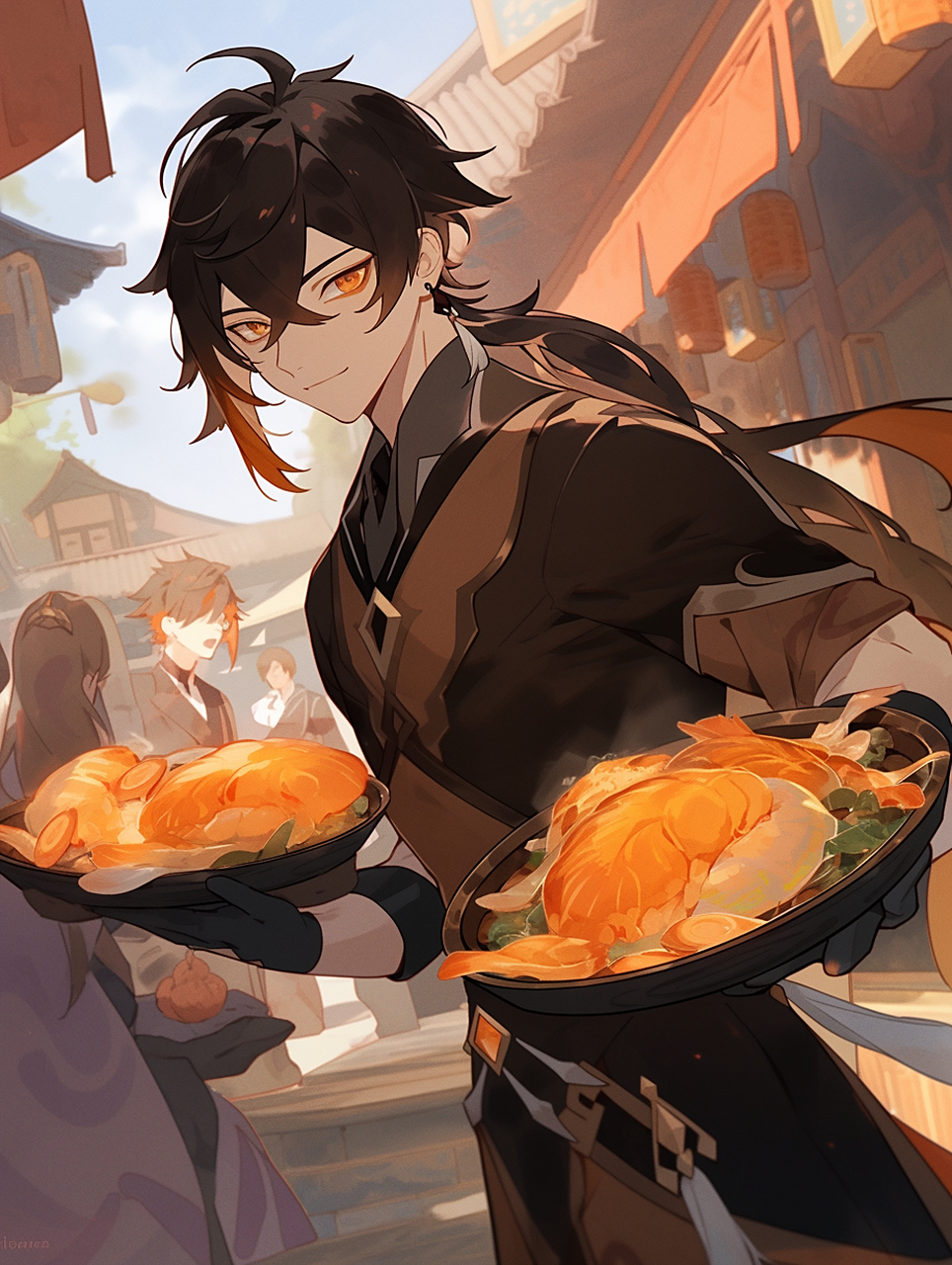 原神钟离高清超帅壁纸4k#钟离# #原神钟离# #原神创作者激励计划