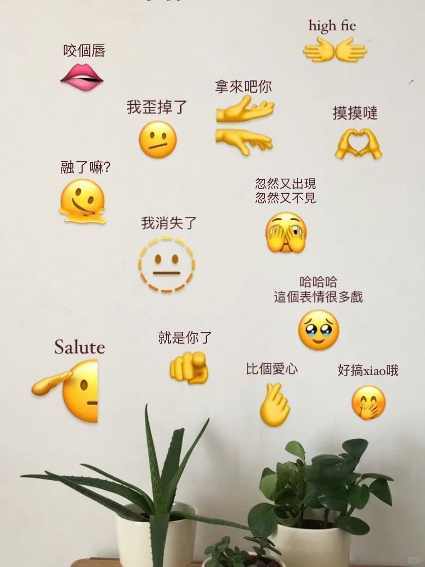 苹果emoji手势含义图解图片