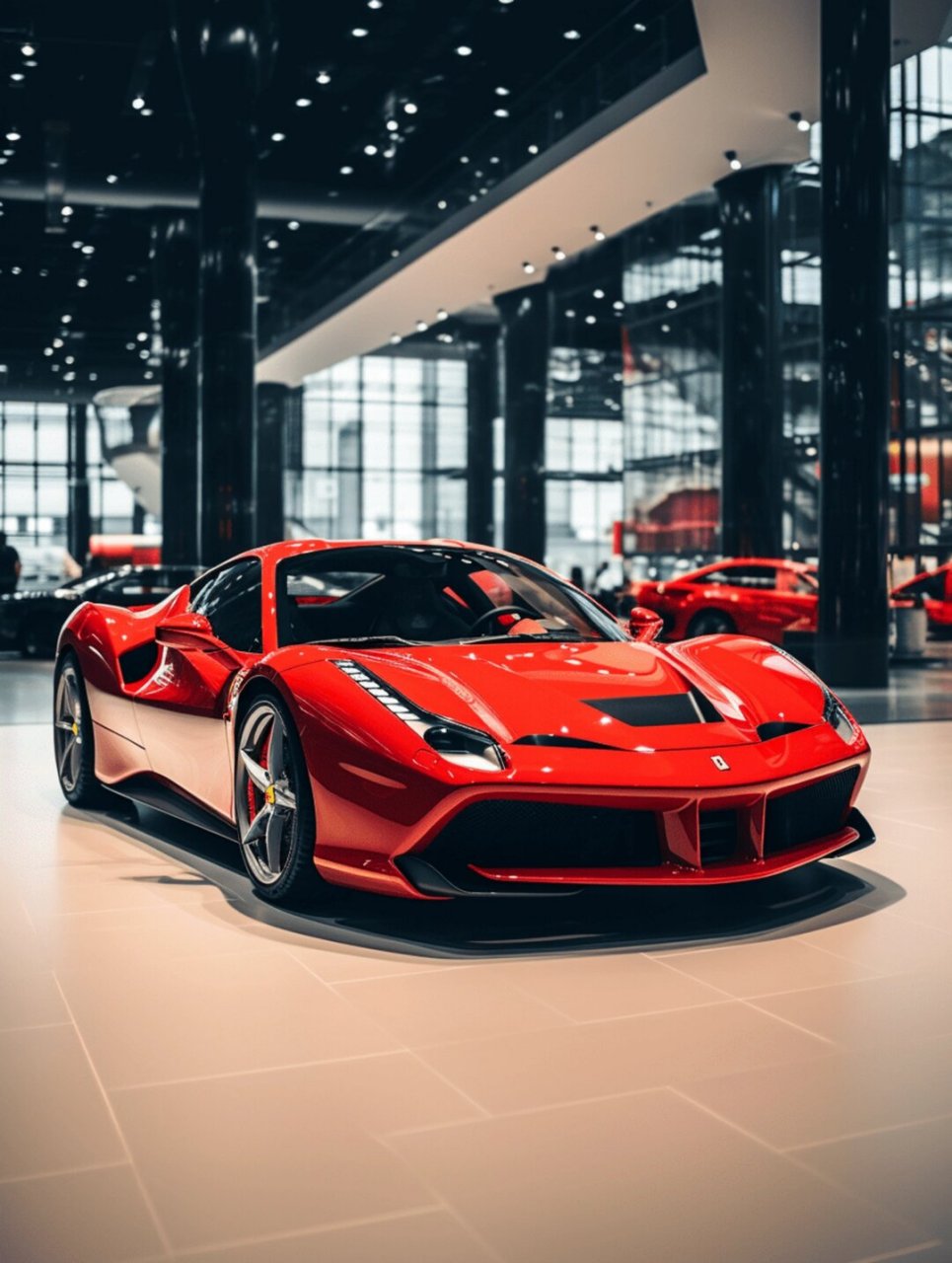 法拉利跑车  🚀法拉利跑车,简直是我心中的梦想之车啊!