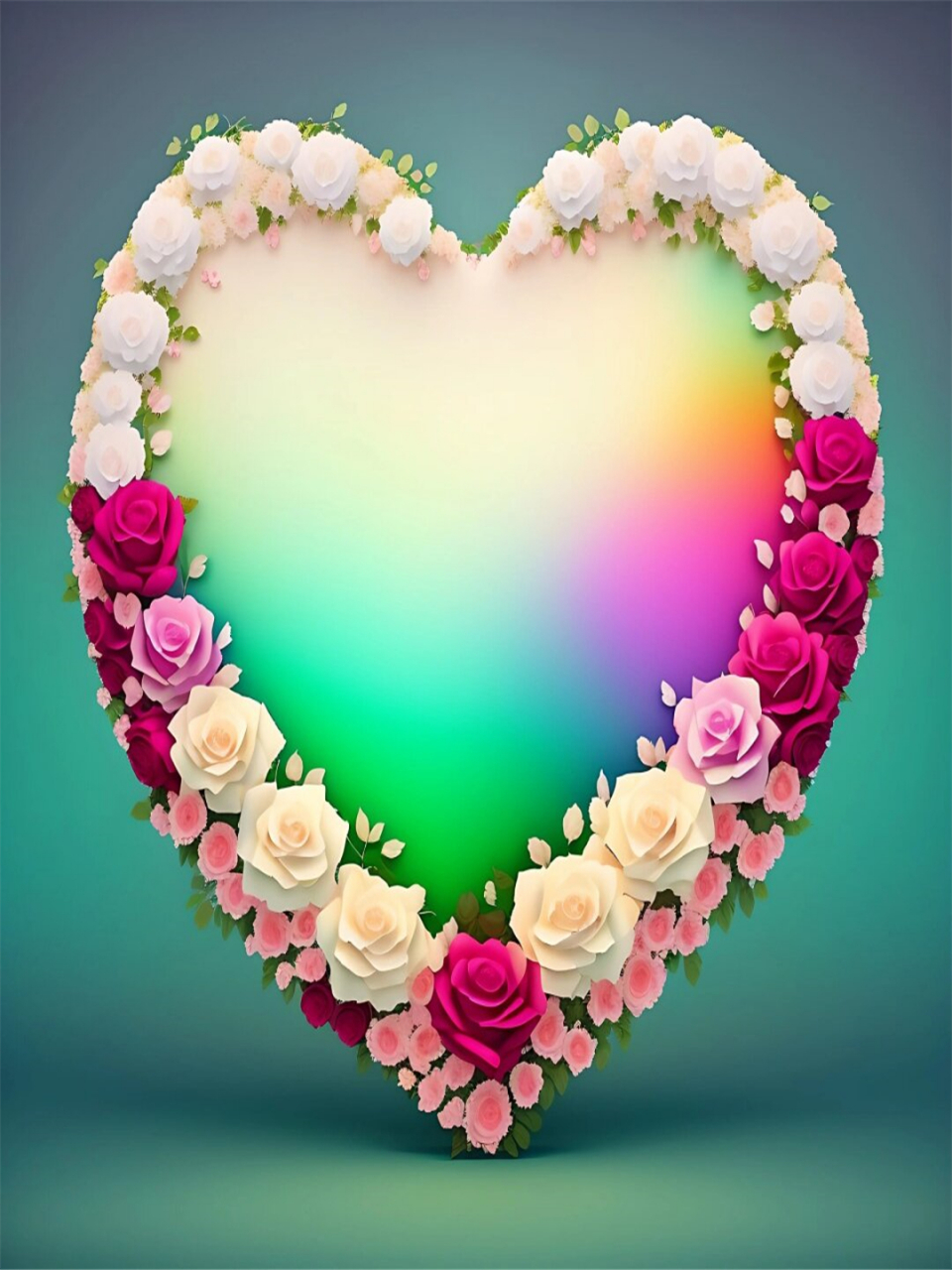 今日壁纸分享来啦,全是最好看的爱心图形哦!