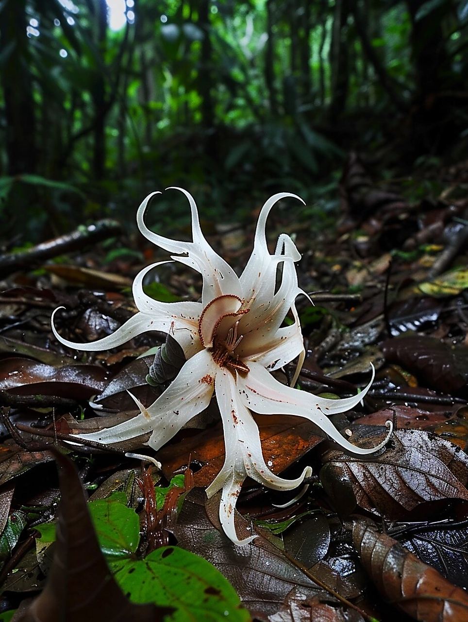 热带雨林中的奇异植物 🌈 热带雨林,一个神秘而又充满生机的世界.