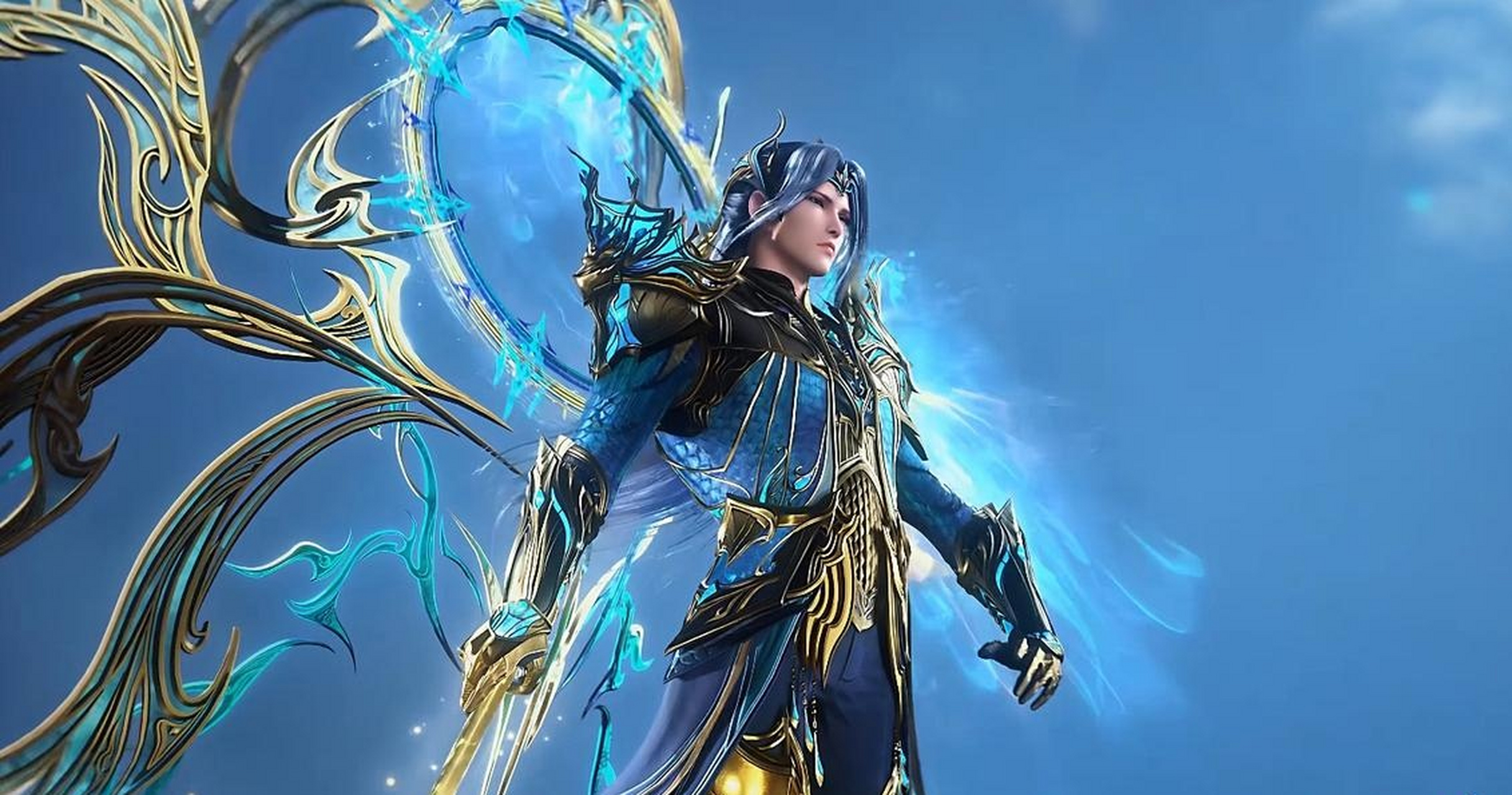 海神唐三新壁纸,我觉得还行.