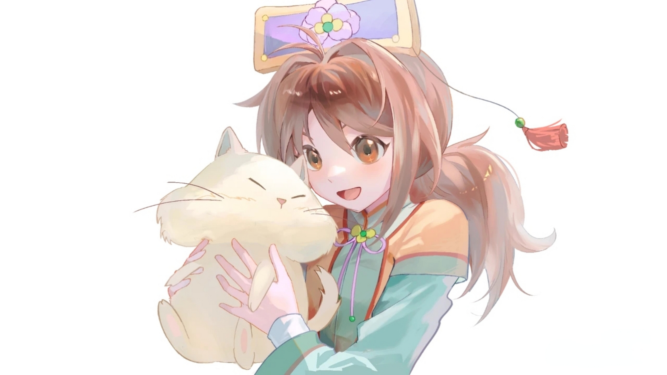 甜心格格——甜丝丝 童年开朗女神[亲吻][亲吻]#二次元#  喔 还有一只