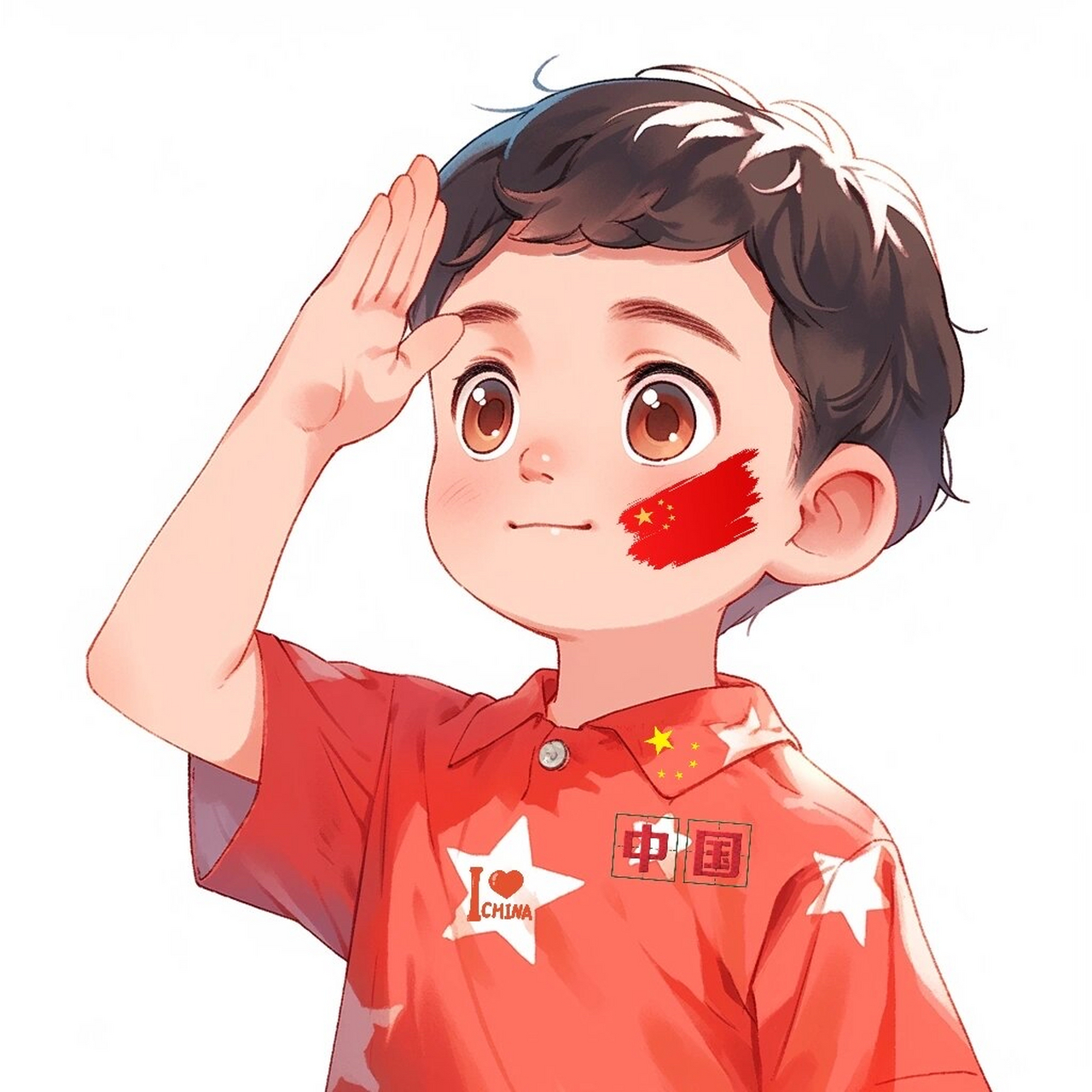 敬礼头像🫡 如果信仰有颜色,那一定是中国红🇨🇳