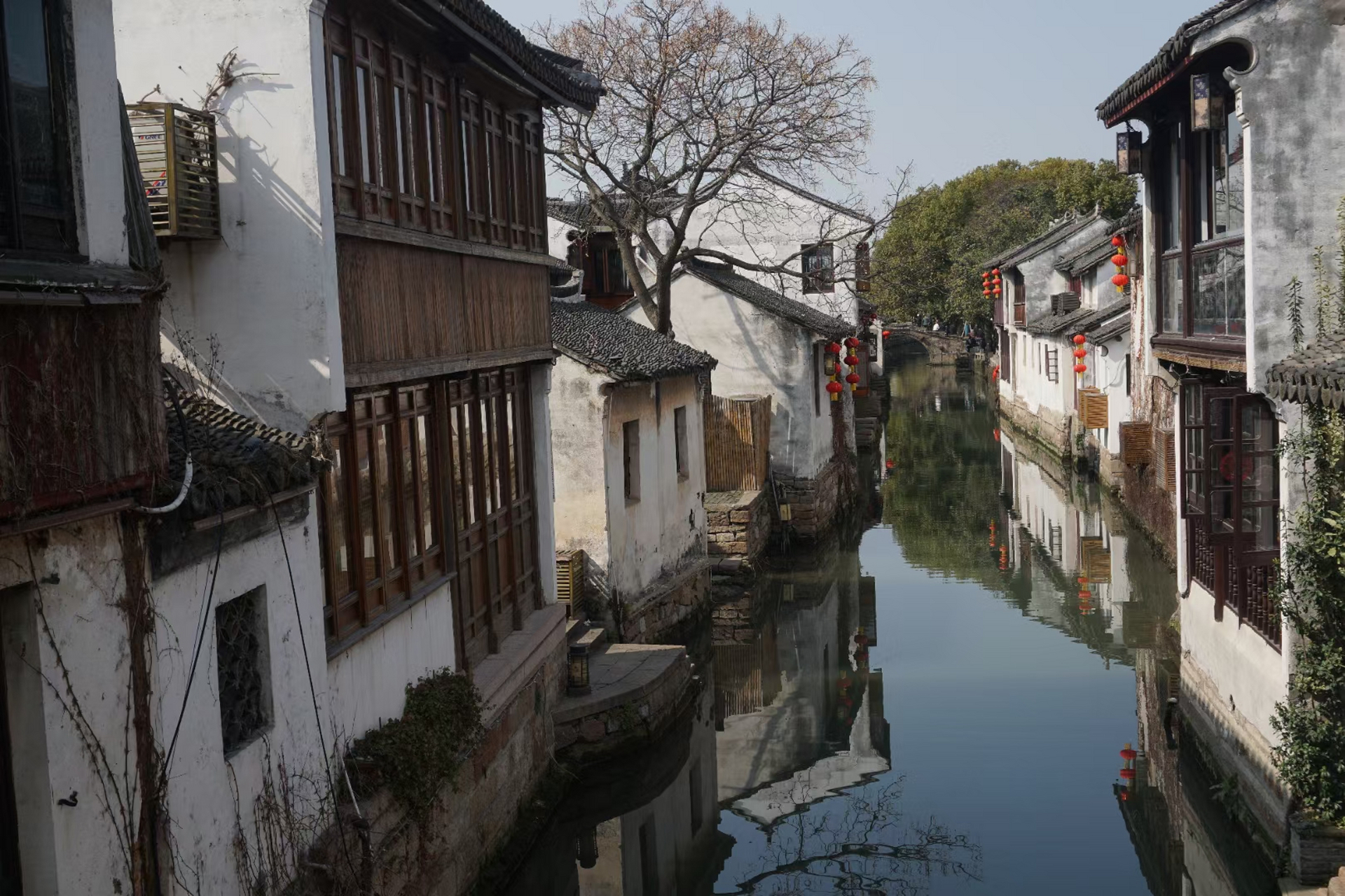 中国第一水乡,周庄风景区的早春!