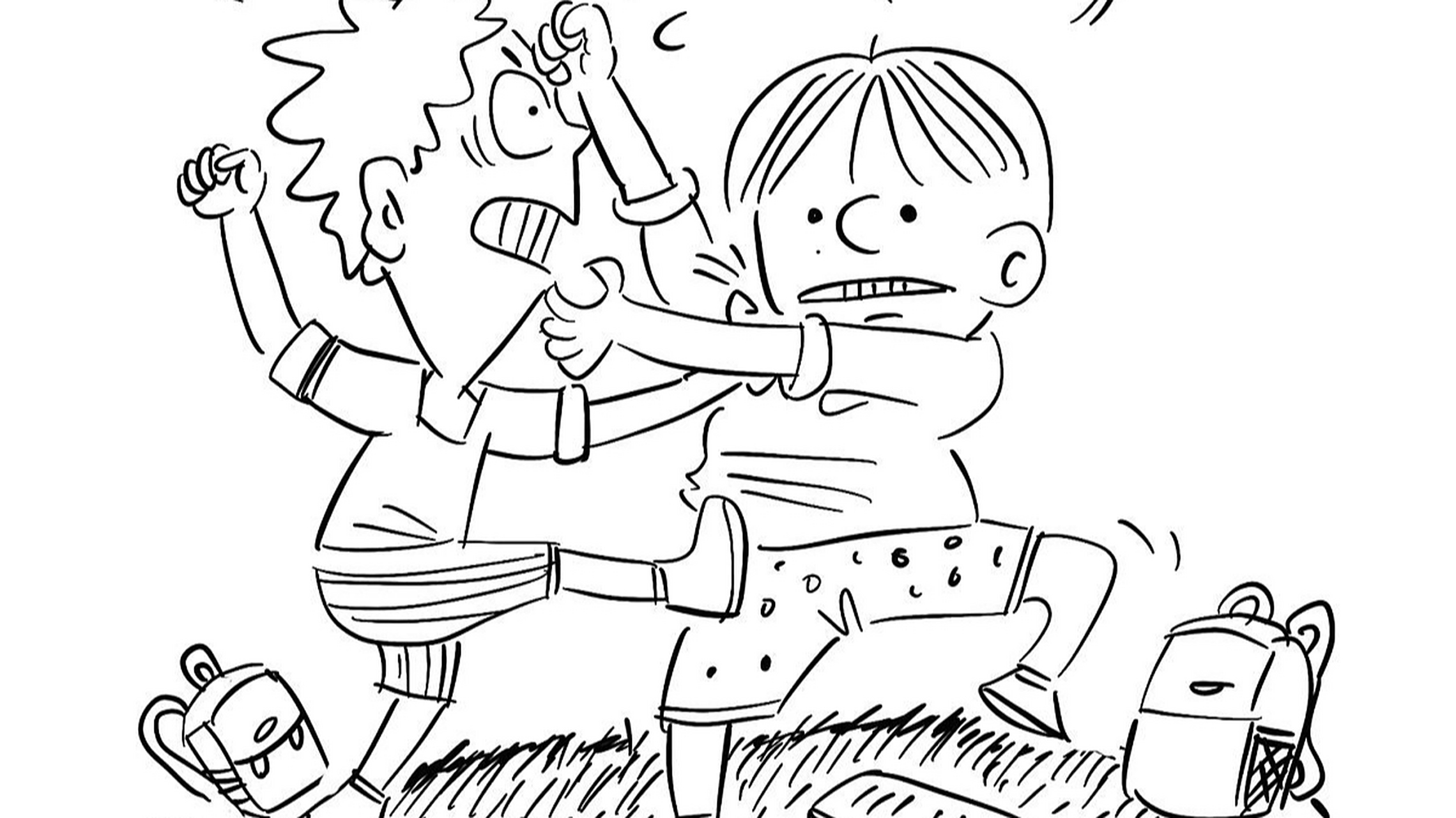 高中生校园暴力事件曝光!学校迅速介入,制止暴力并通知家长与警方.