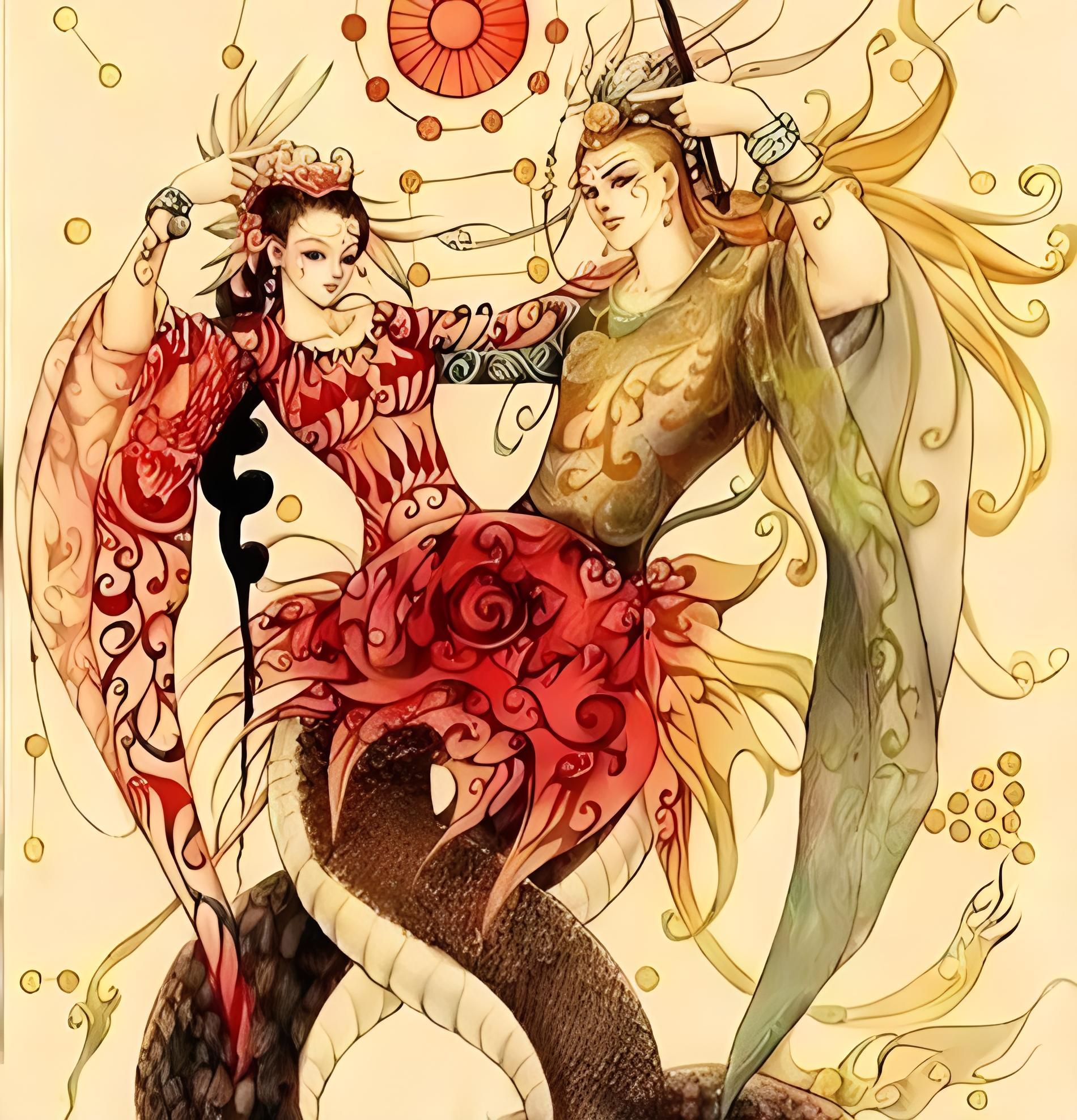 女娲:中国神话中的文化瑰宝