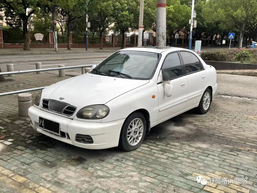 名字熟悉 丨 沪a黑牌的大宇蓝龙后期版/daewoo lanos t150