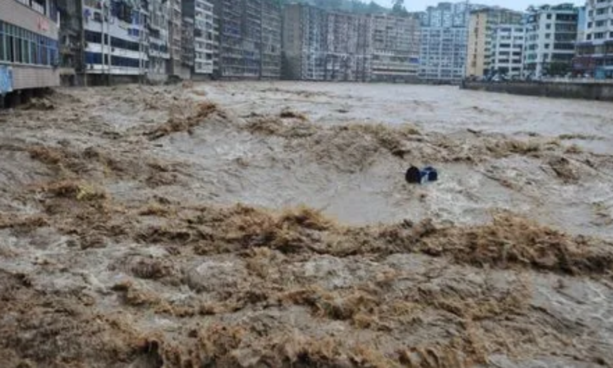 安徽洪水1998图片