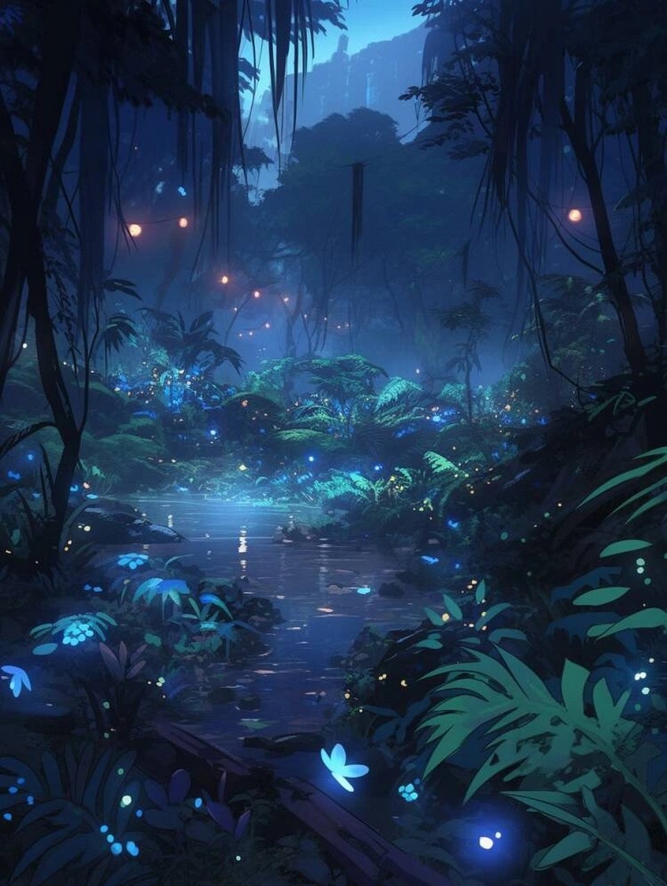 90  亲们,今天我要和大家分享一组超级棒的原创素材——静谧雨林!