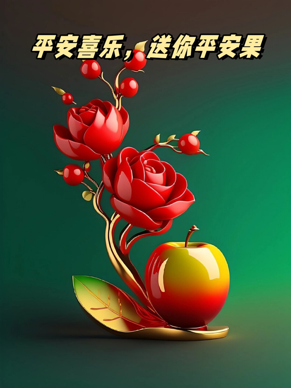 平安喜乐,送你平安果