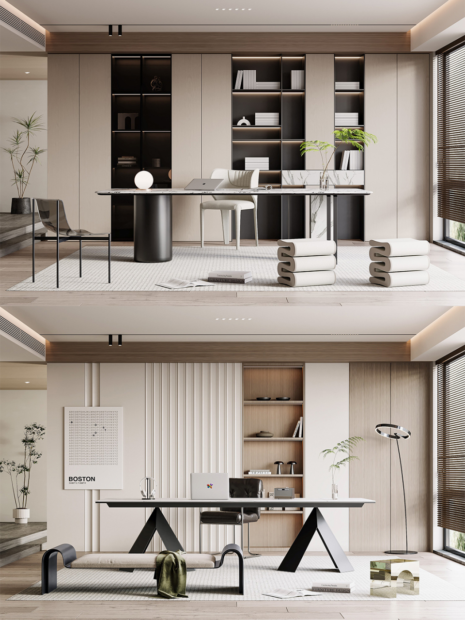 98  98意式书柜设计真是别出