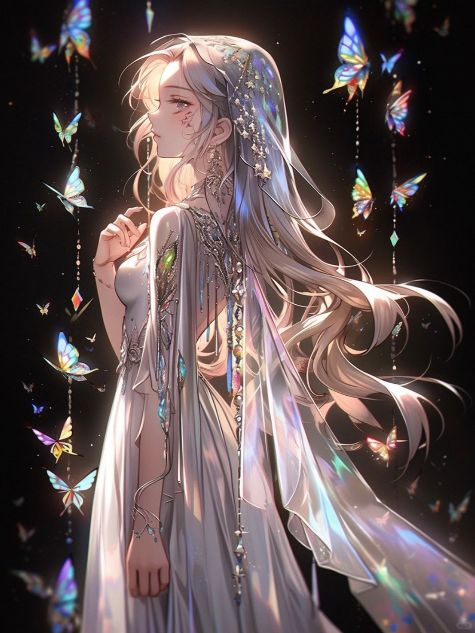 精灵插画分享  在这个五彩斑斓的世界里,我时常沉浸在精灵插画的世界